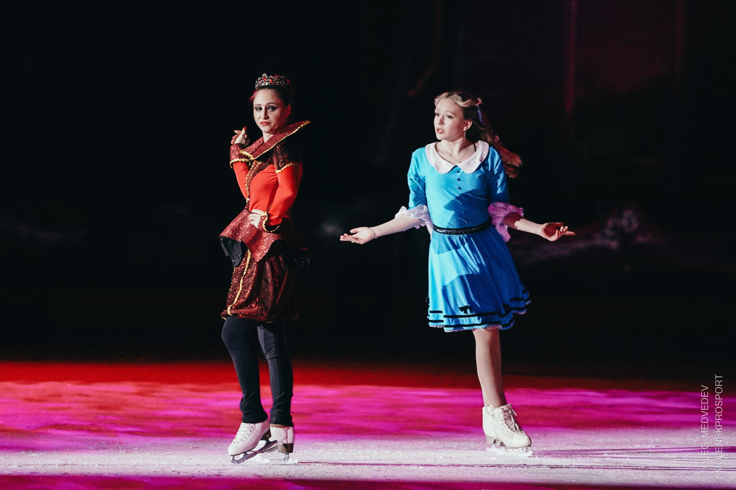 Алиса в стране чудес шоу на льду. Спортивный фотограф Олег Медведев | prosport67 | Смоленск