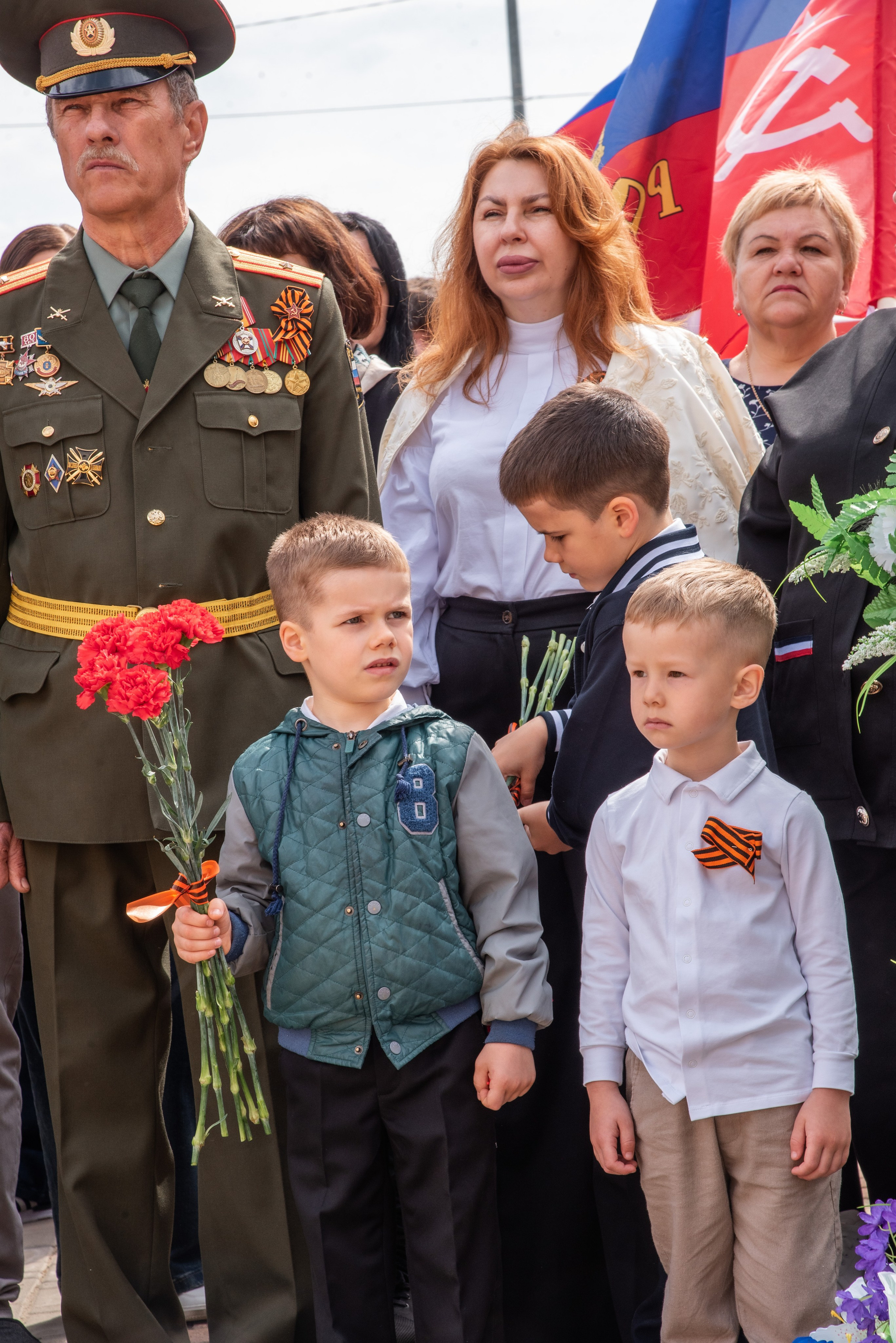 Репортаж для СМИ_9мая_п.Агроном (цветокор). Детский и семейный фотограф Краснодар / Сочи Сергеева Олеся