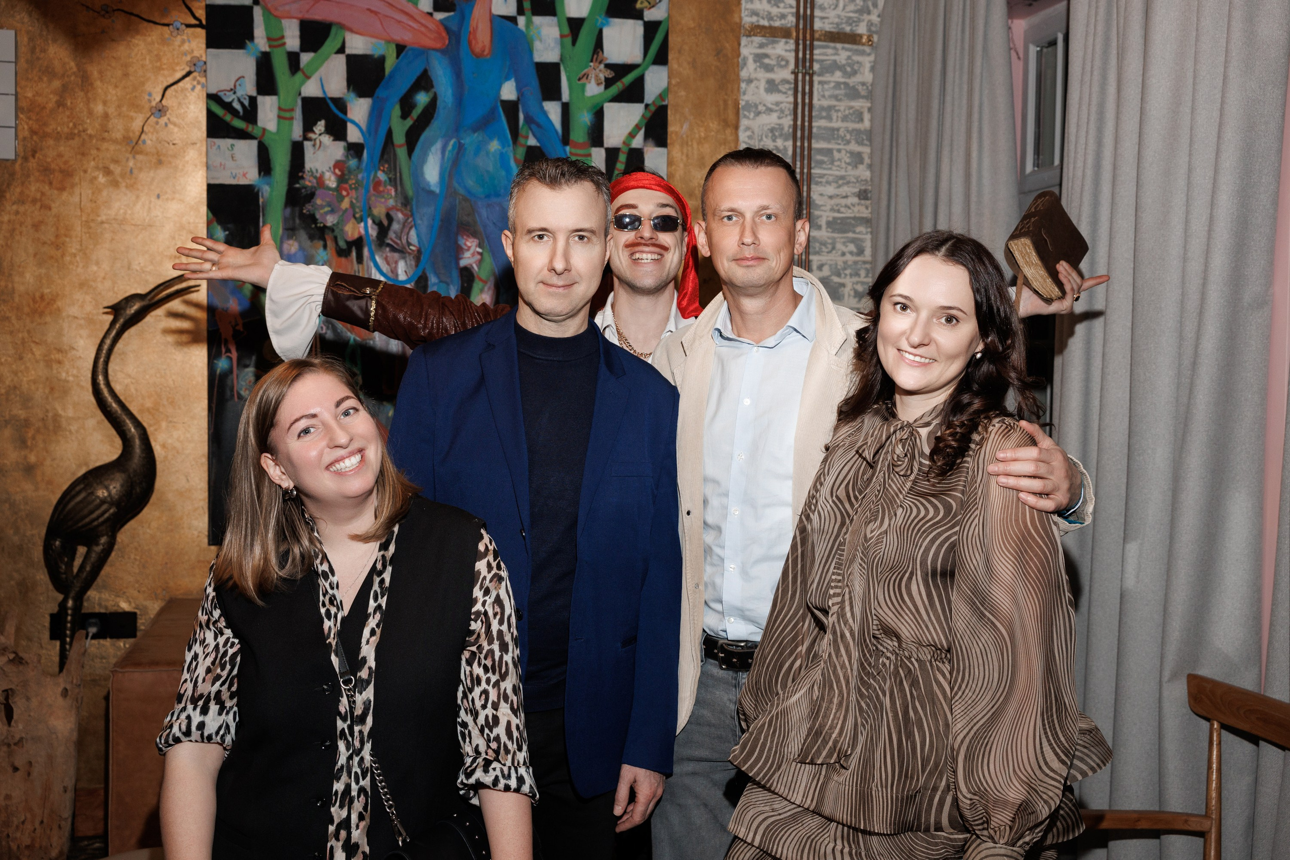 Новогодний корпоратив в Villa Mr Pinky. Фотограф в Санкт-Петербурге — Сергей Петров