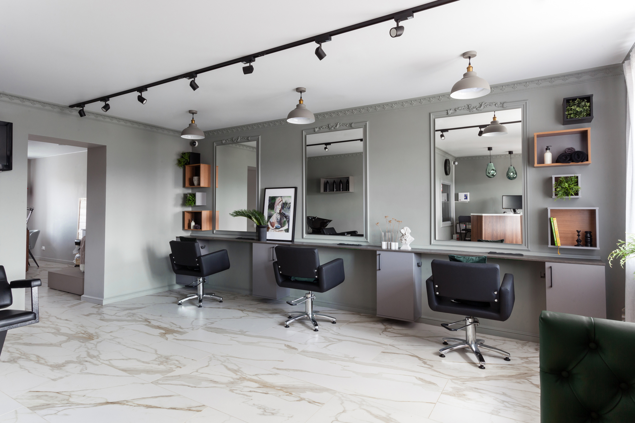 Салон красоты г. Юрюзань. Наталья Мавренкова интерьерный фотограф, декоратор в Санкт-Петербурге