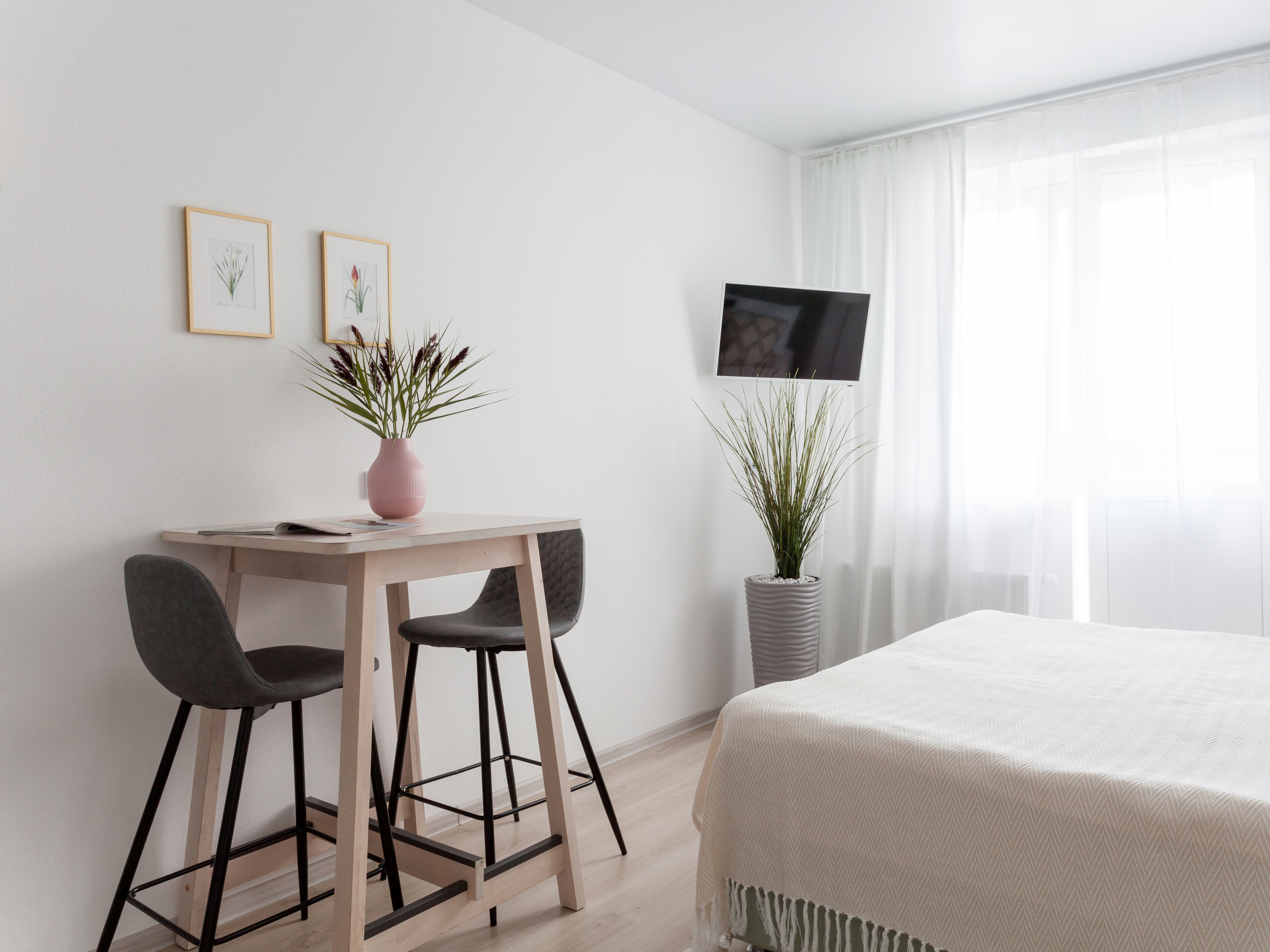 Квартира-студия для аренды. Наталья Мавренкова интерьерный фотограф, декоратор в Санкт-Петербурге