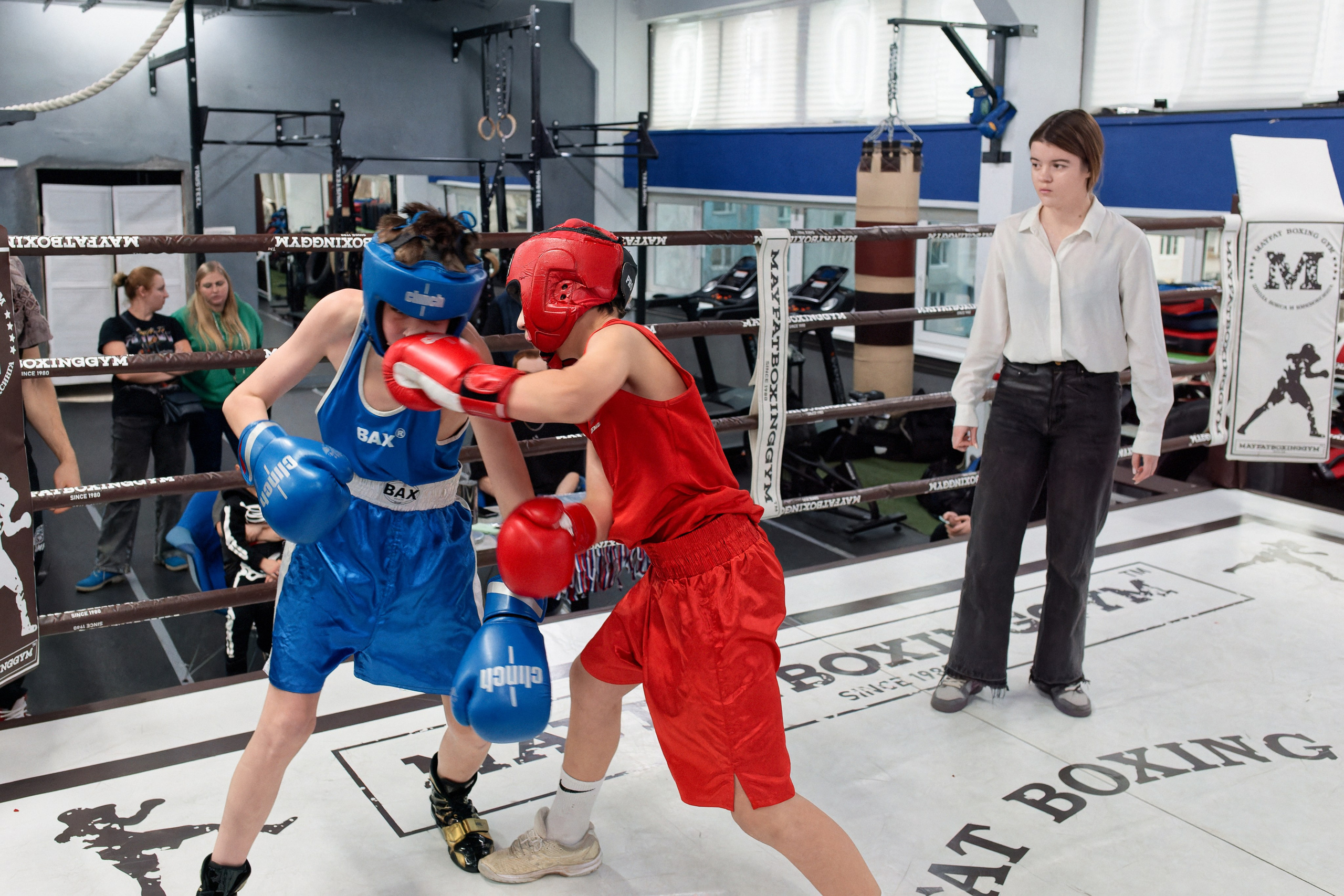 «Открытый ринг» в школе бокса Сергея Майфата. Зеленоград, 12.11.2023 г. Фотограф Никифоров-Гордеев Сергей. Москва и МО