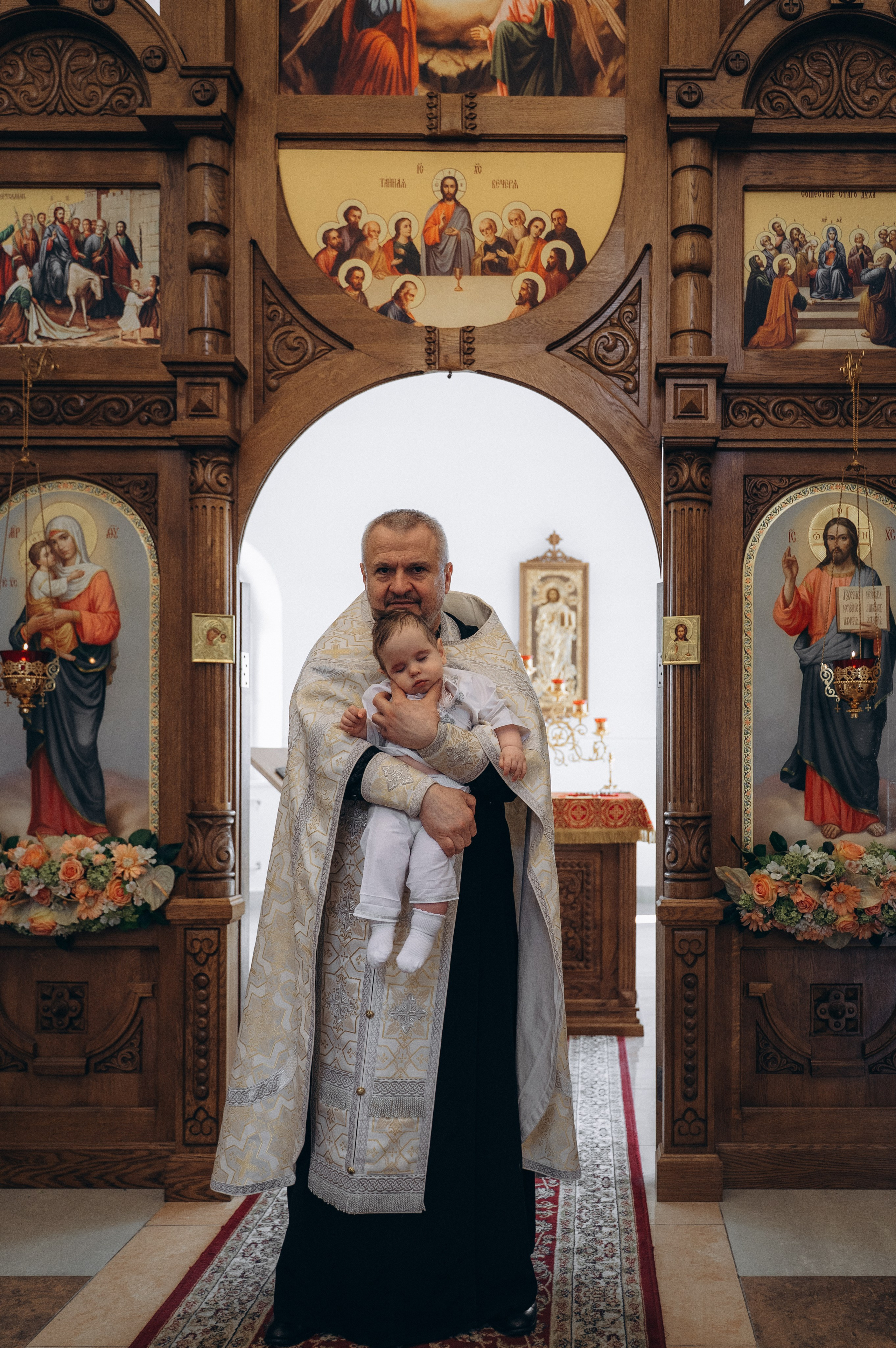 Крещение Мирона (Храм Преображения Господня). Семейный фотограф в Минске Дарья Дреко