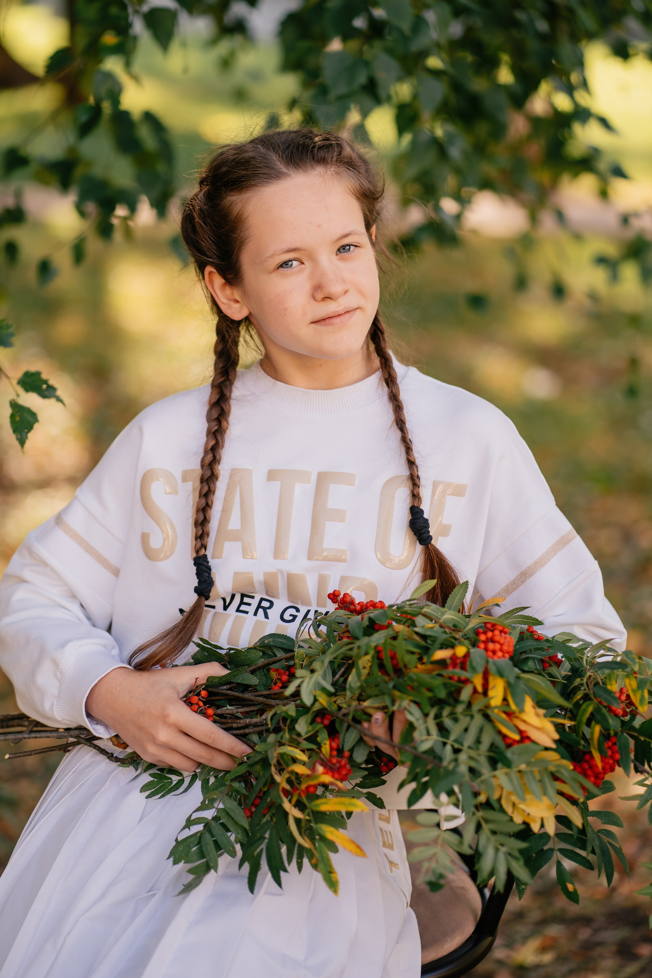 Осенняя фотосессия для школьников. Выпускные альбомы в городе Кирове. Фотограф Екатерина Невская