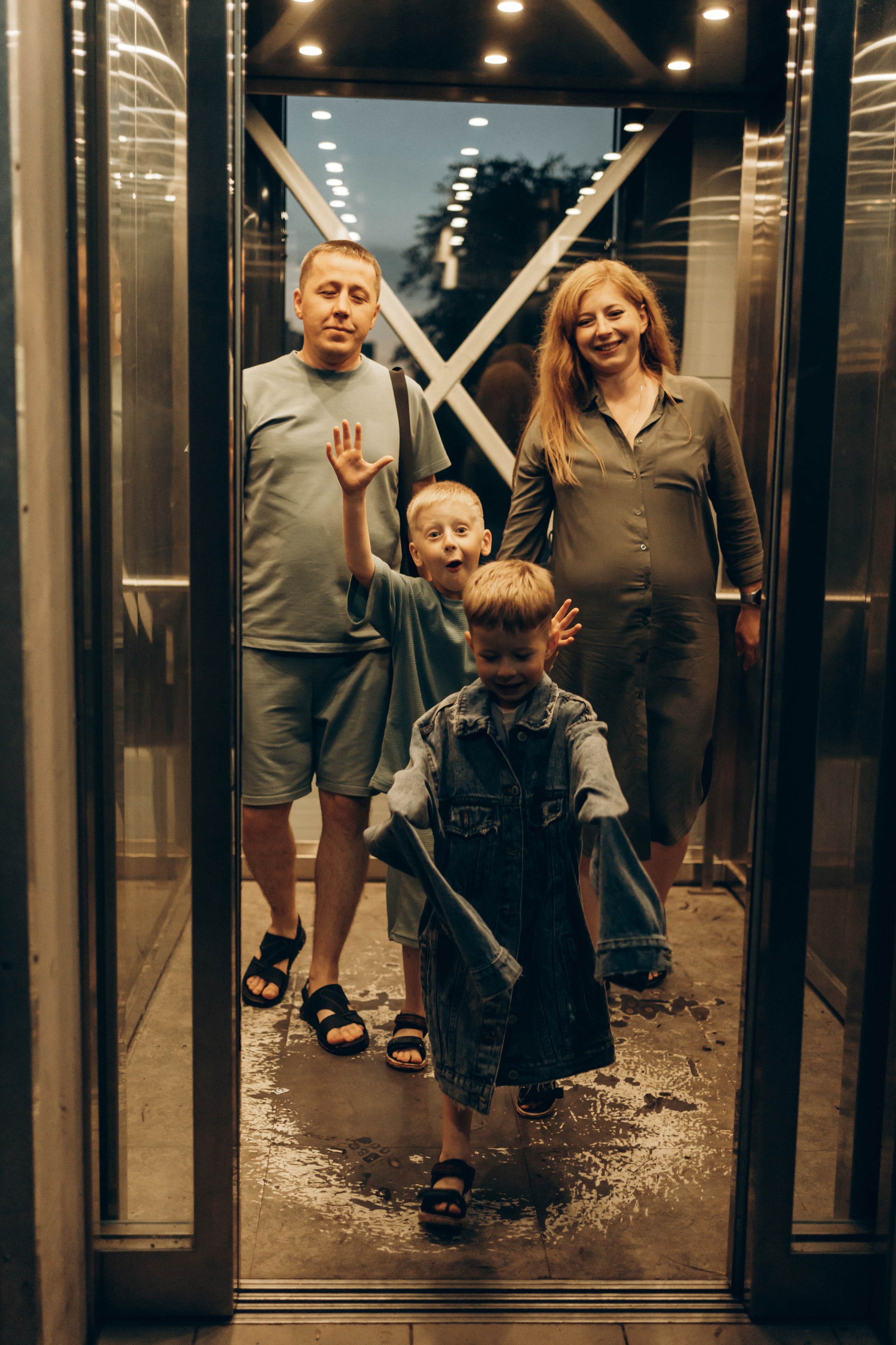 Семейный вечер после дождя. Фотограф Контузорова Ольга