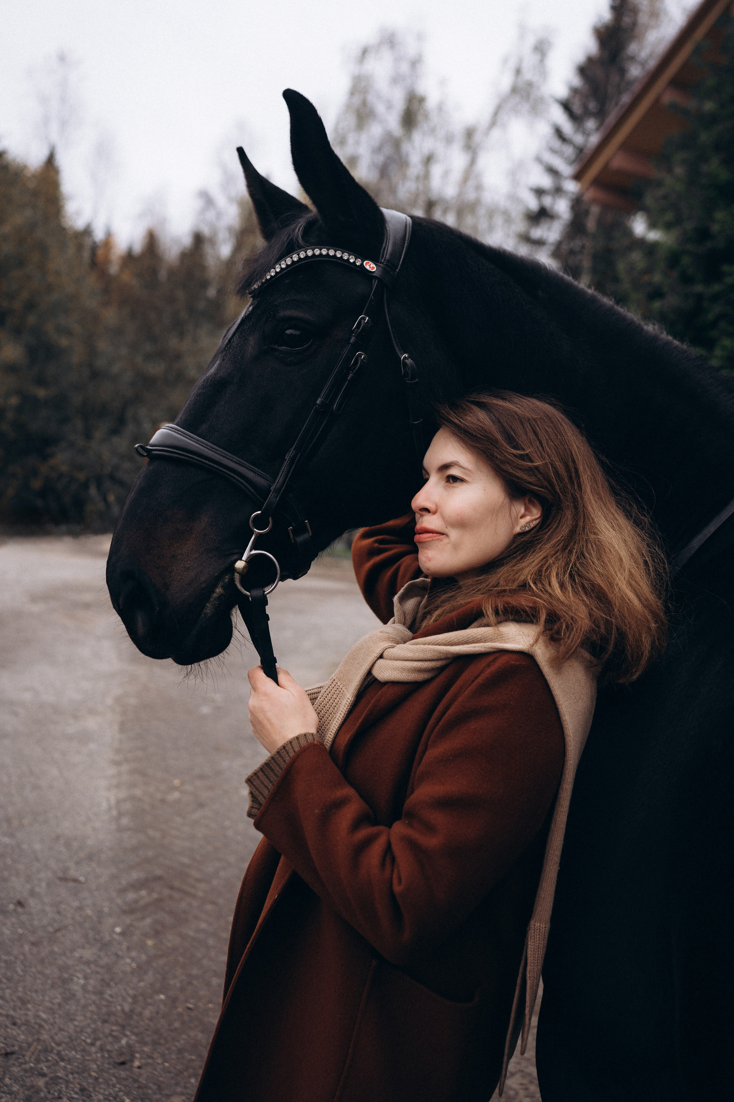 Фотосессия с лошадьми. Фотограф Новорожденных в Москве. Семейные истории в стиле LIFE