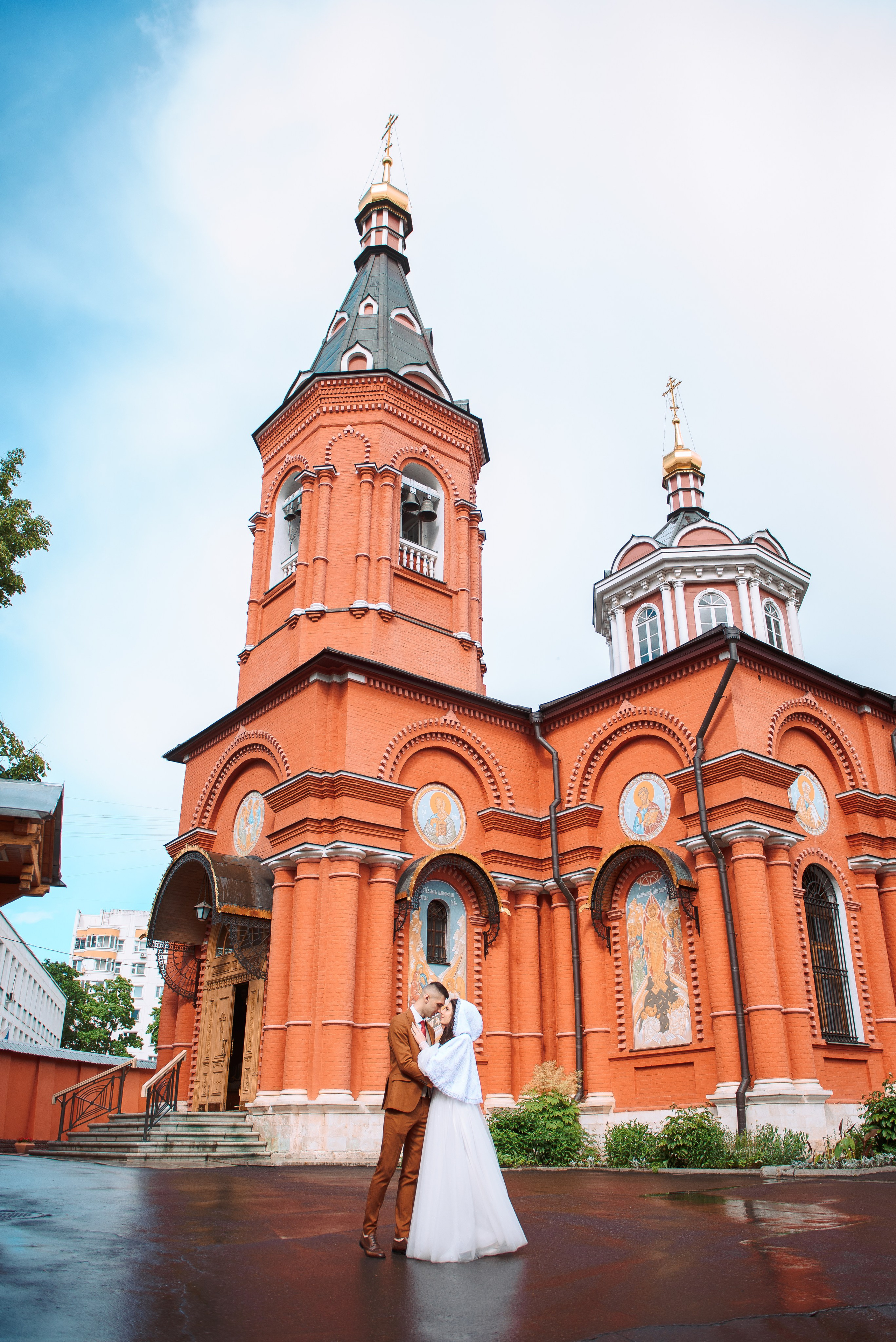Венчание в Храме Бориса и Глеба в Дегунино. Свадебный и семейный фотограф в Москве Юлия Винник