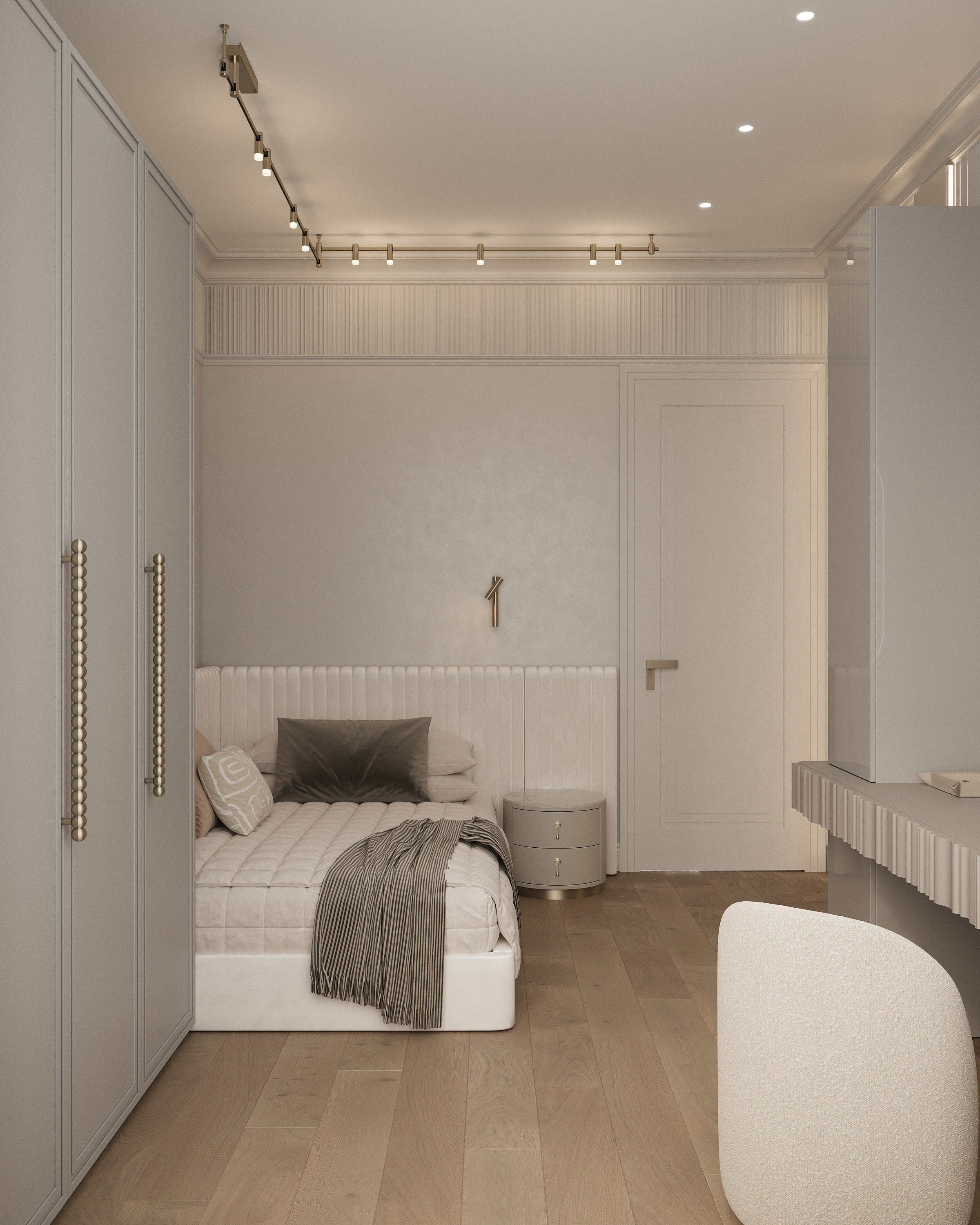 MSK | West Garden 105 м². 3d визуализатор Анастасия Науменко