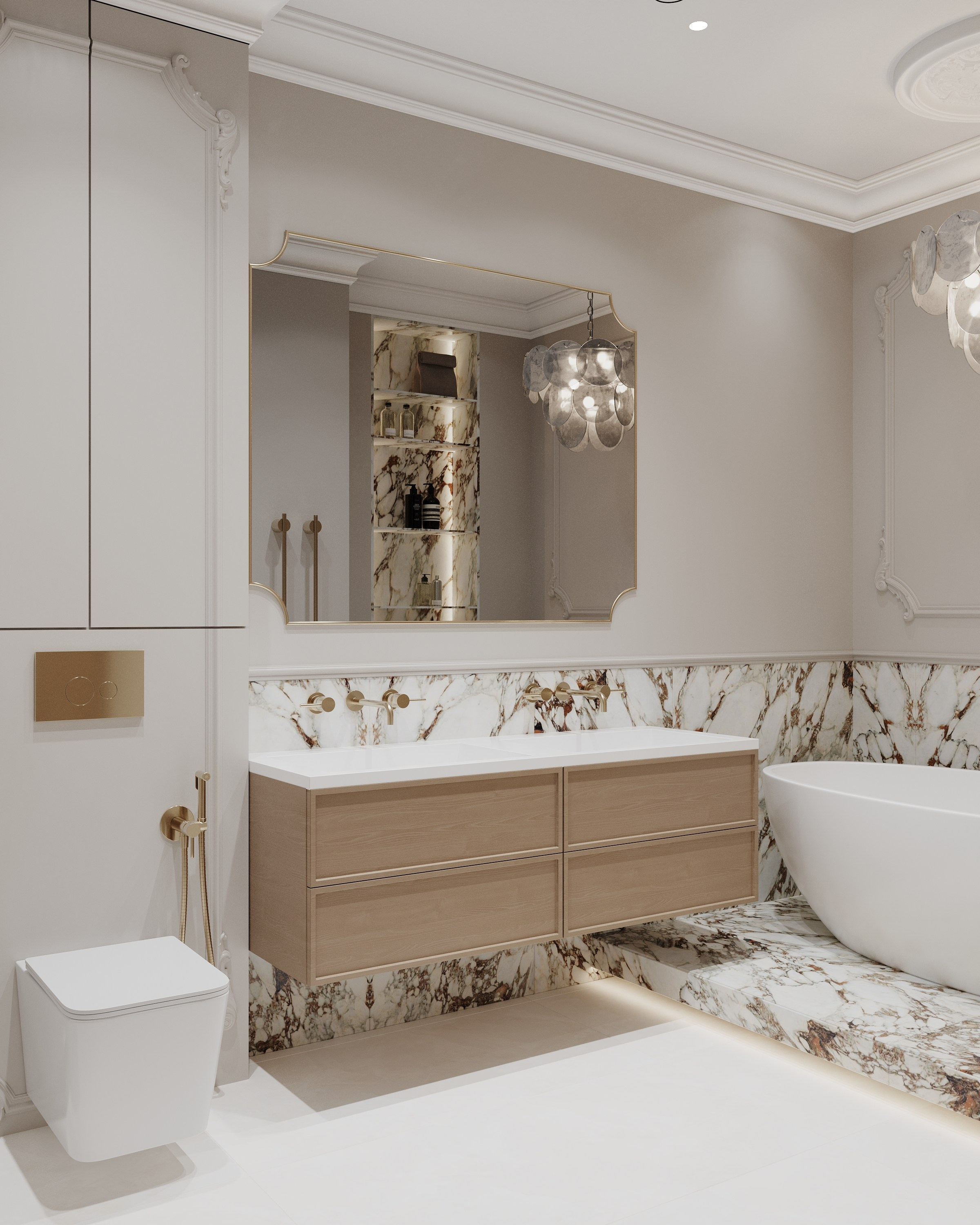 ЖК Легенда Московский 65 106 кв.м, г. Санкт-Петербург. 3d визуализатор Анастасия Науменко