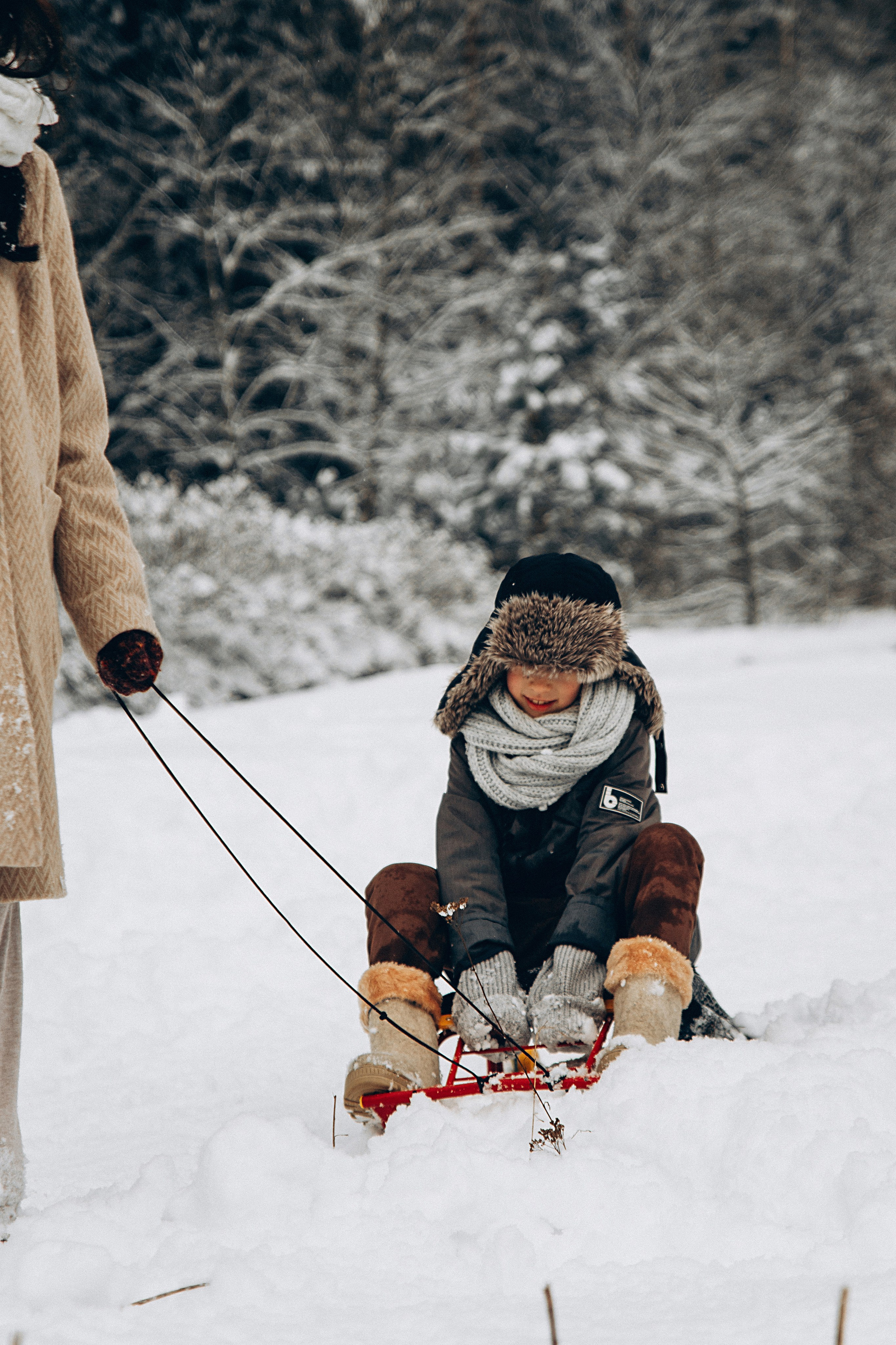 Зимние радости. Репортажный и детский фотограф в Минске