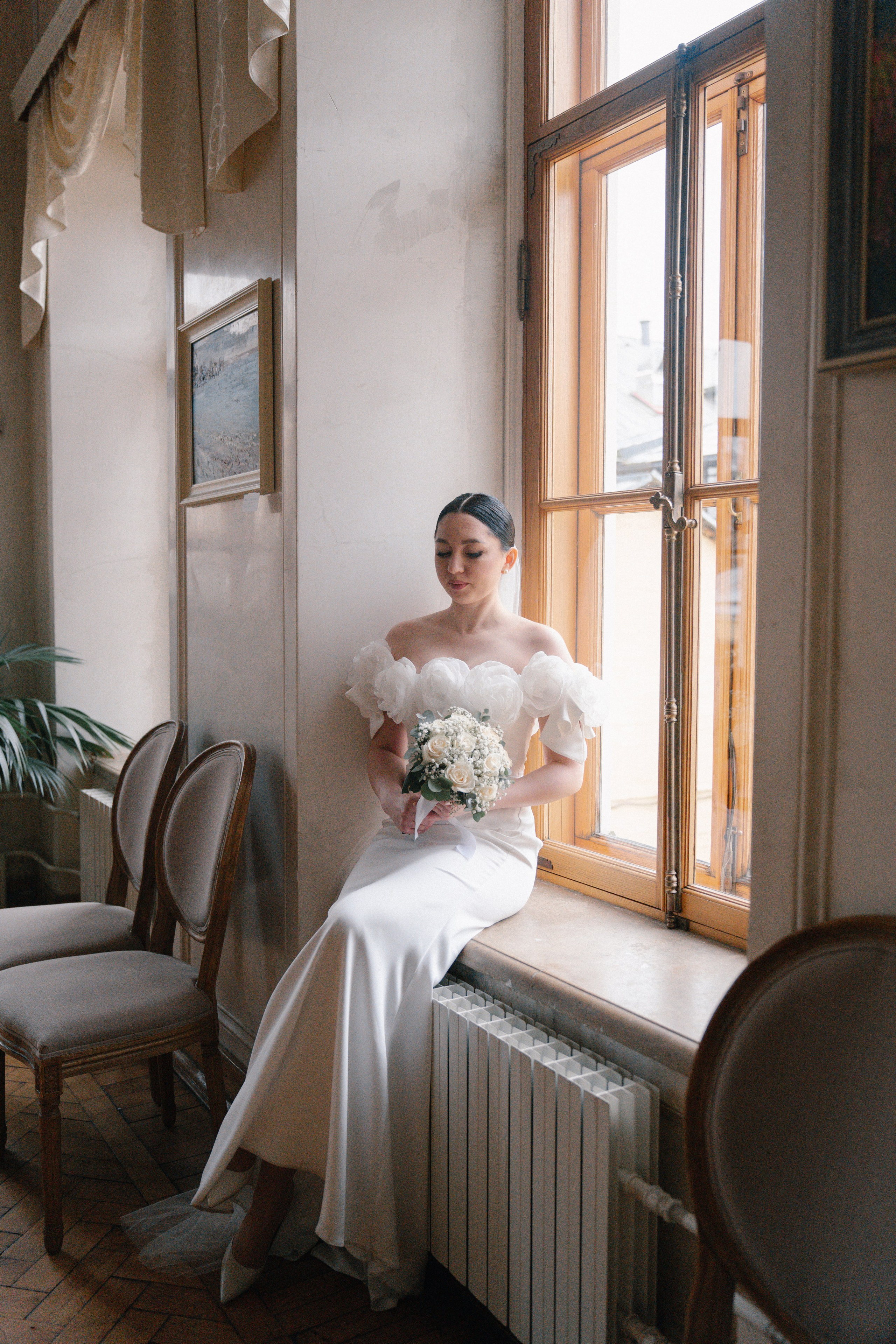 Свадебная фотосессия в Библиотеке читальне им. Пушкина