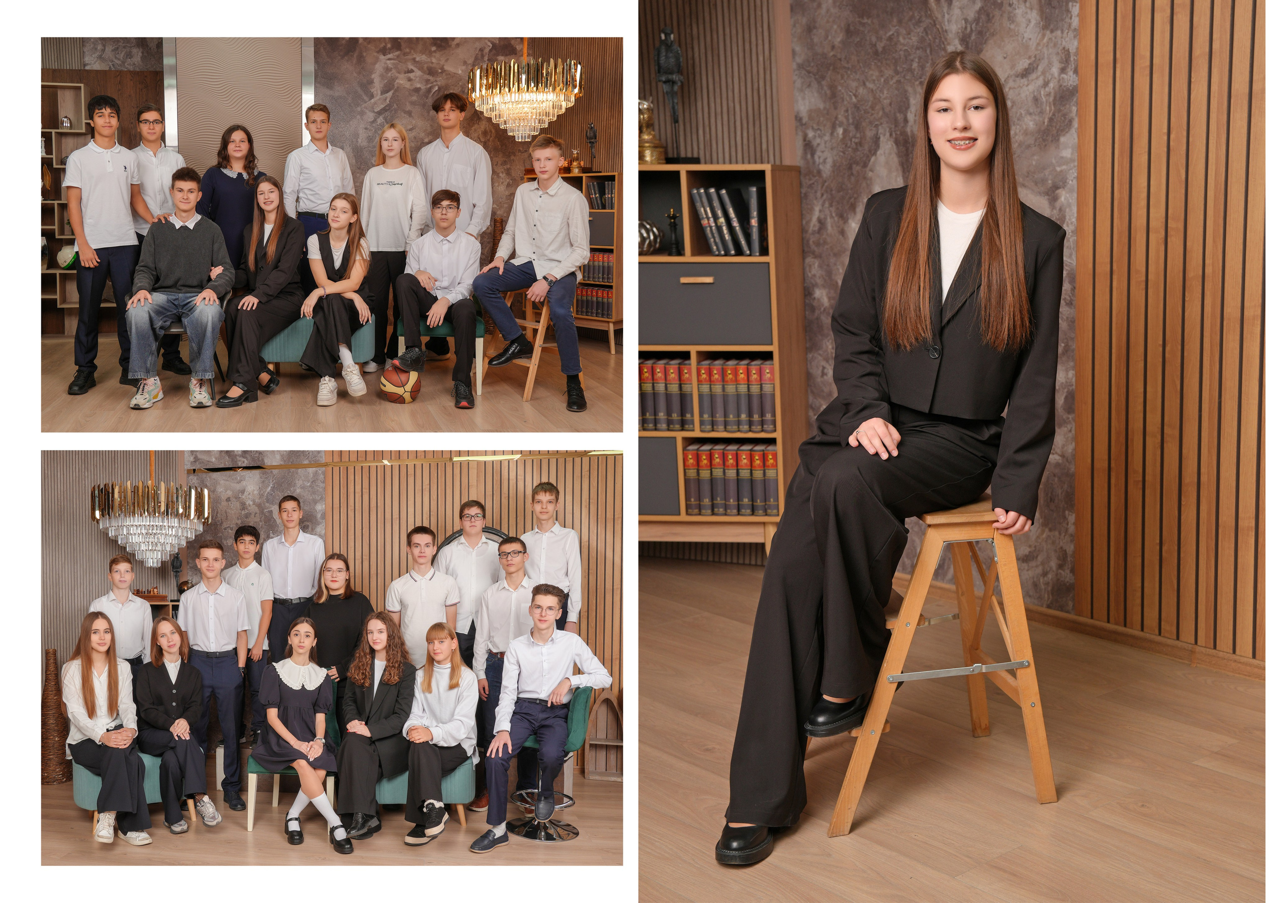 ШКОЛА 2 — 9 «А» класс. Красивый выпускной альбом в Краснодаре