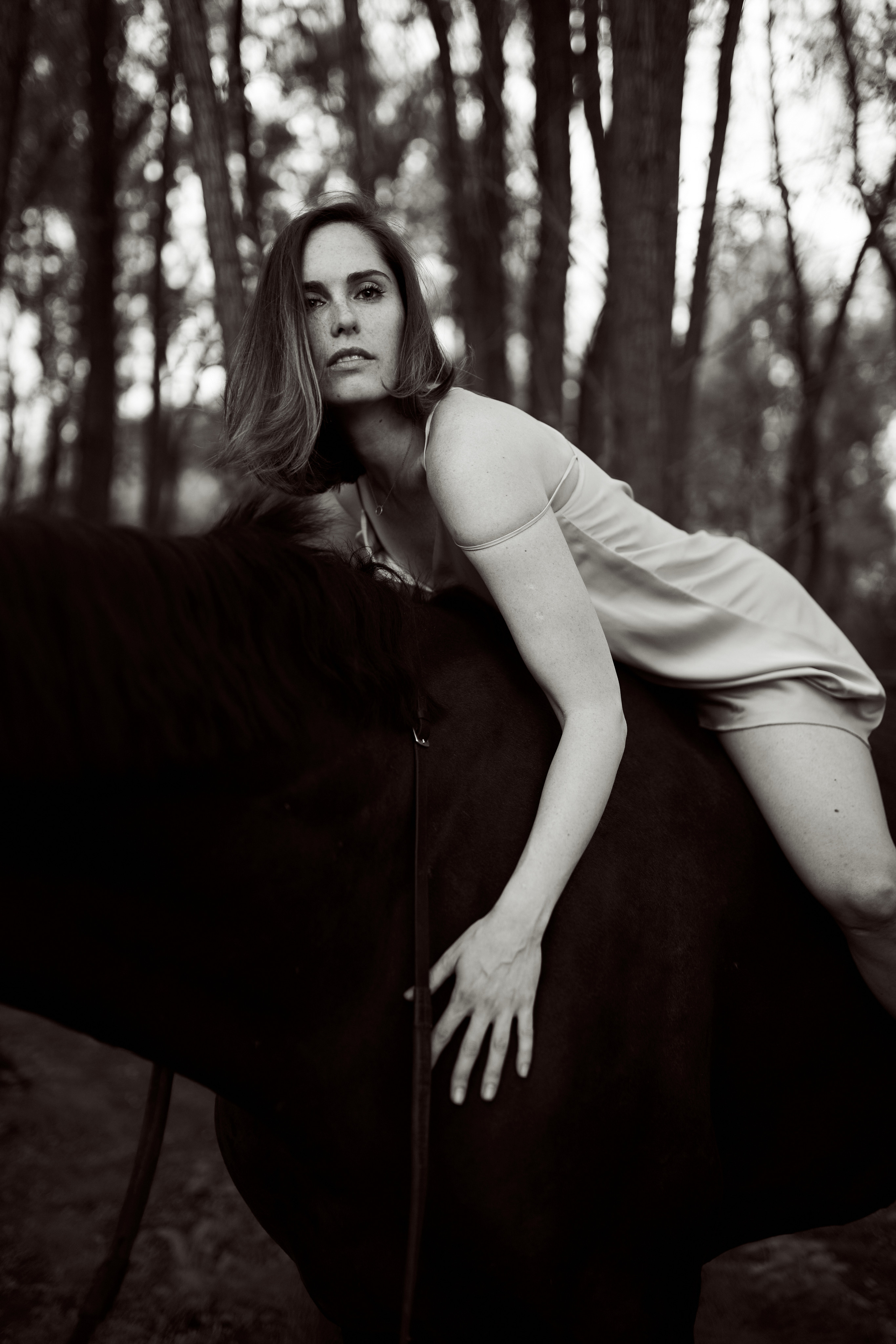 Олеся и Восторг. Фотосессии с лошадьми в Москве, Новосибирске