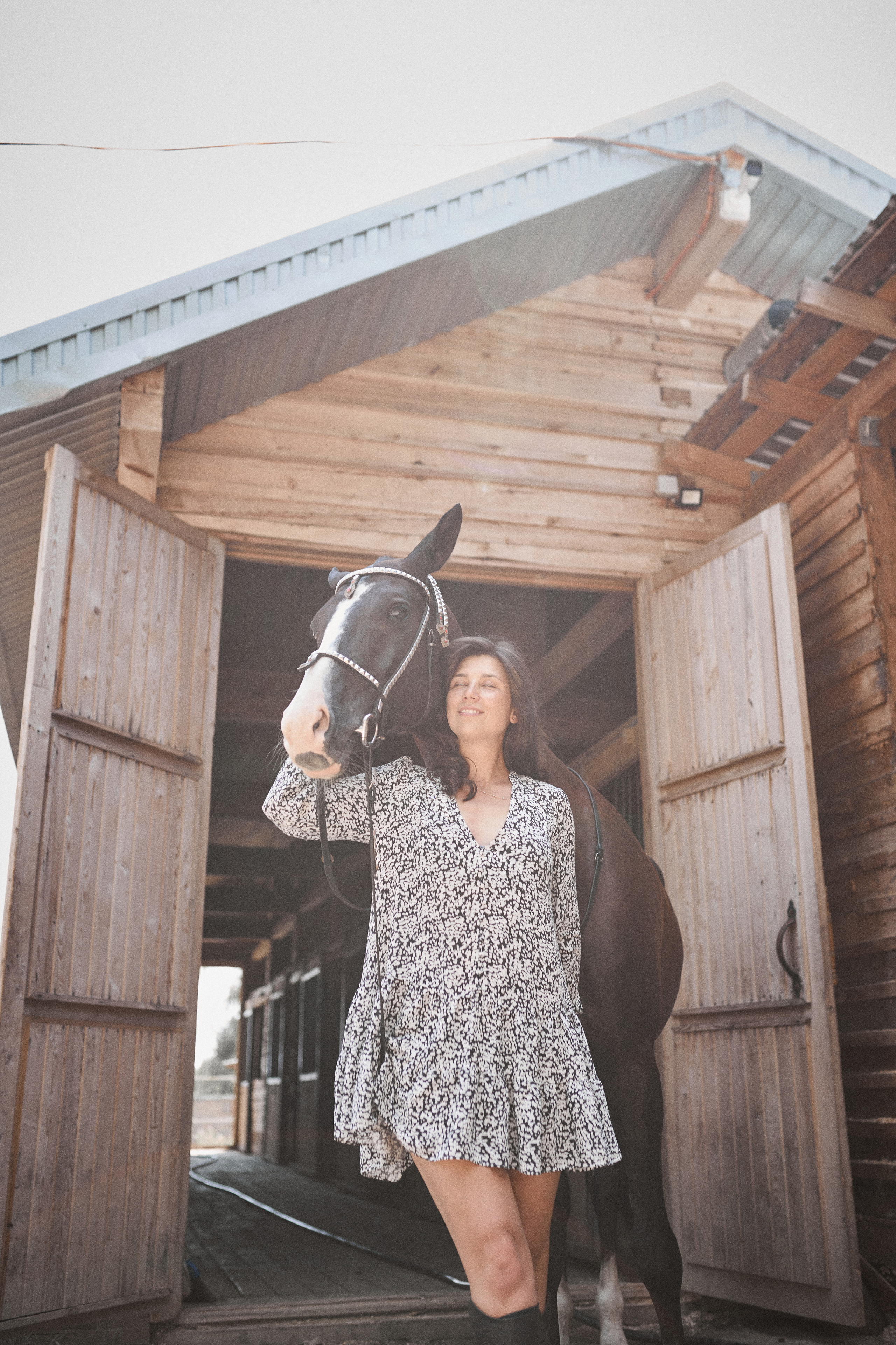 Дарья и ахалтекинцы. Конный клуб Каприоль. Фотосессии с лошадьми в Москве, Новосибирске