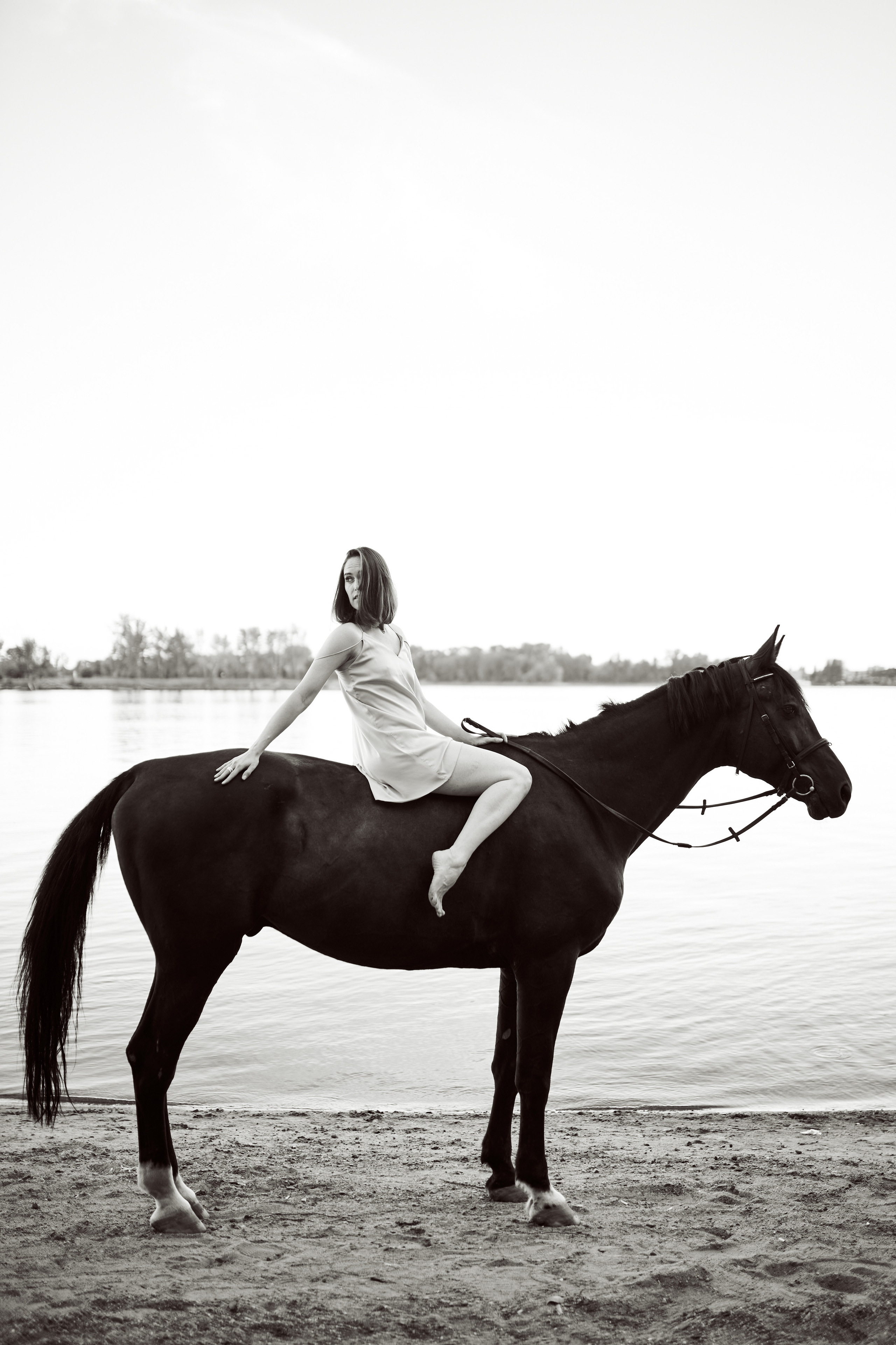 Олеся и Восторг. Фотосессии с лошадьми в Москве, Новосибирске