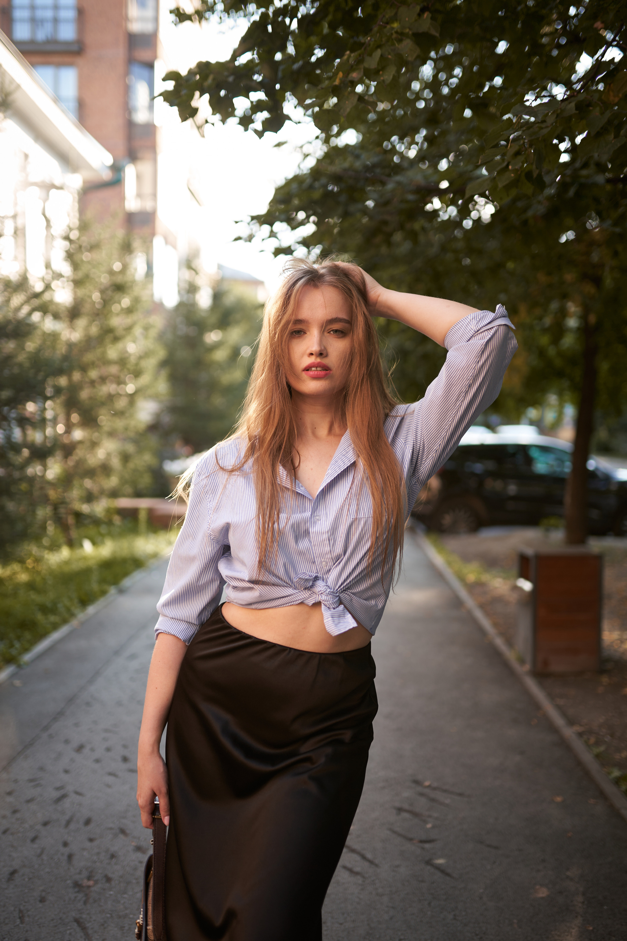 Екатерина. Городская среда. Фотосессии с лошадьми в Москве, Новосибирске