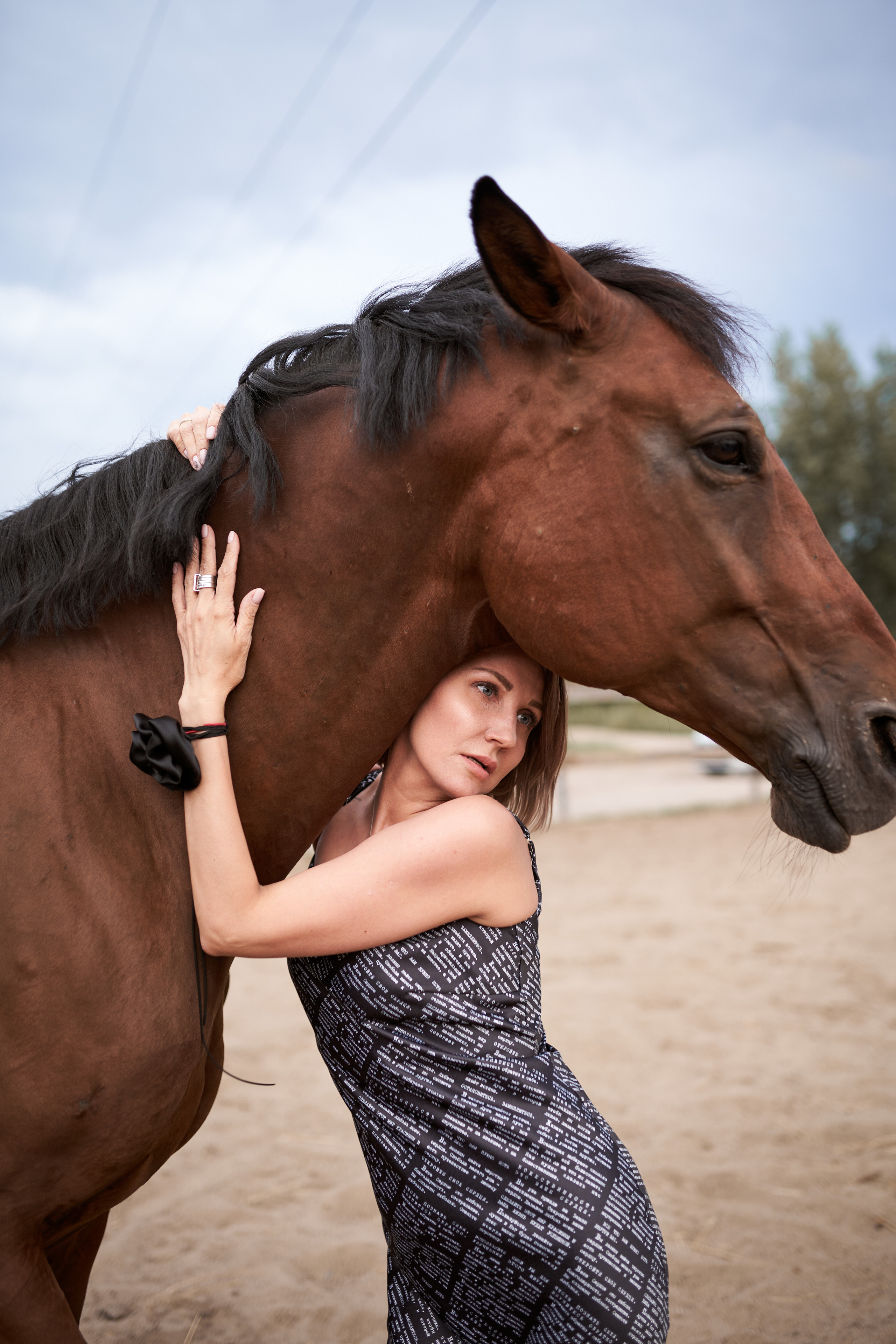 Екатерина и Восторг. Фотосессии с лошадьми в Москве, Новосибирске
