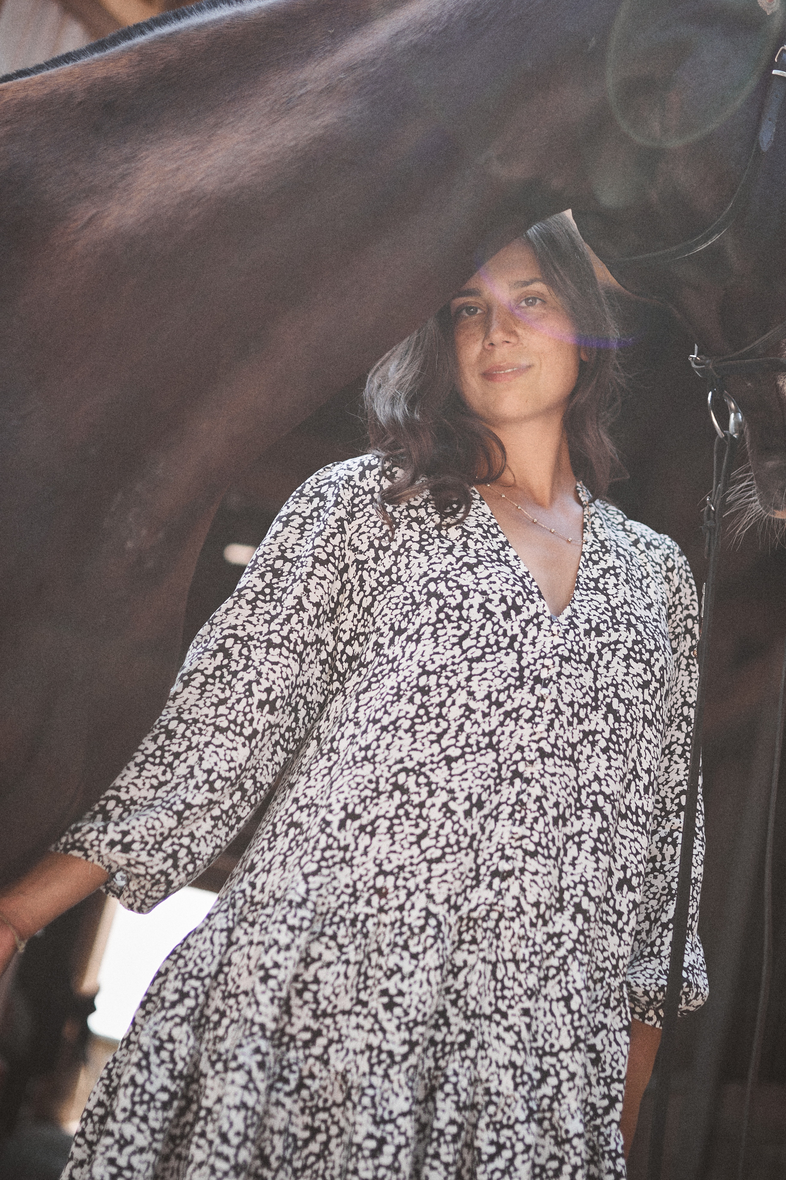 Дарья и ахалтекинцы. Конный клуб Каприоль. Фотосессии с лошадьми в Москве, Новосибирске