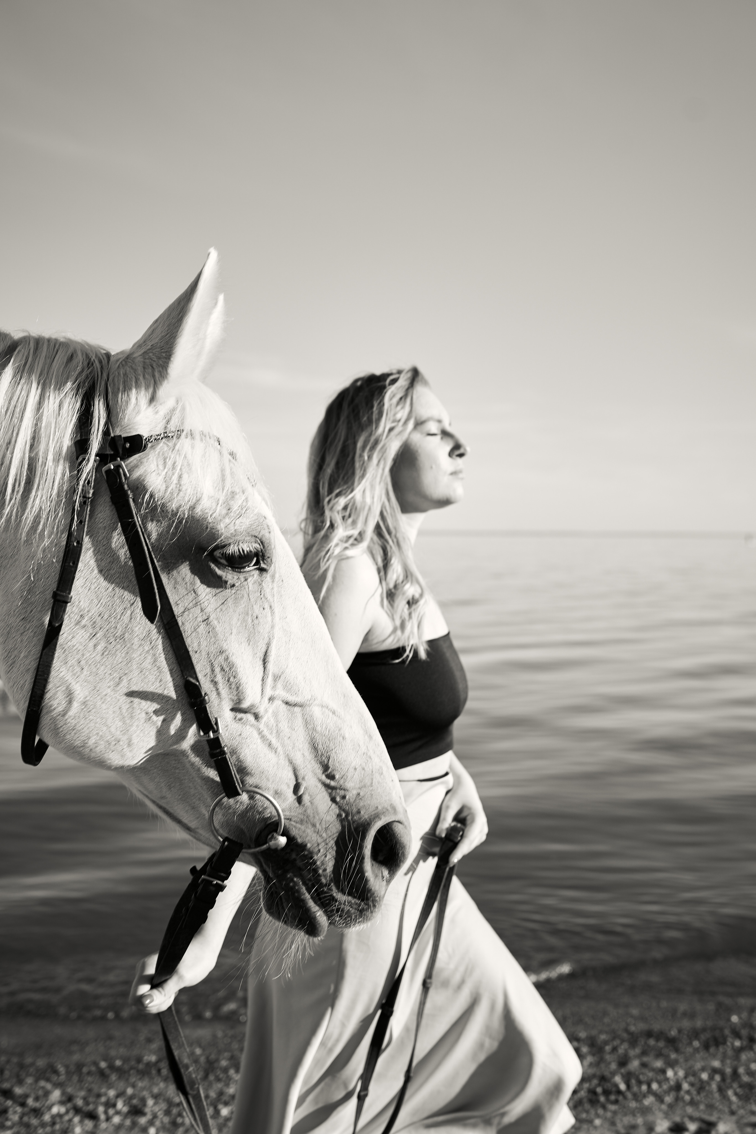Анастасия и Аруна. Фотосессии с лошадьми в Москве, Новосибирске