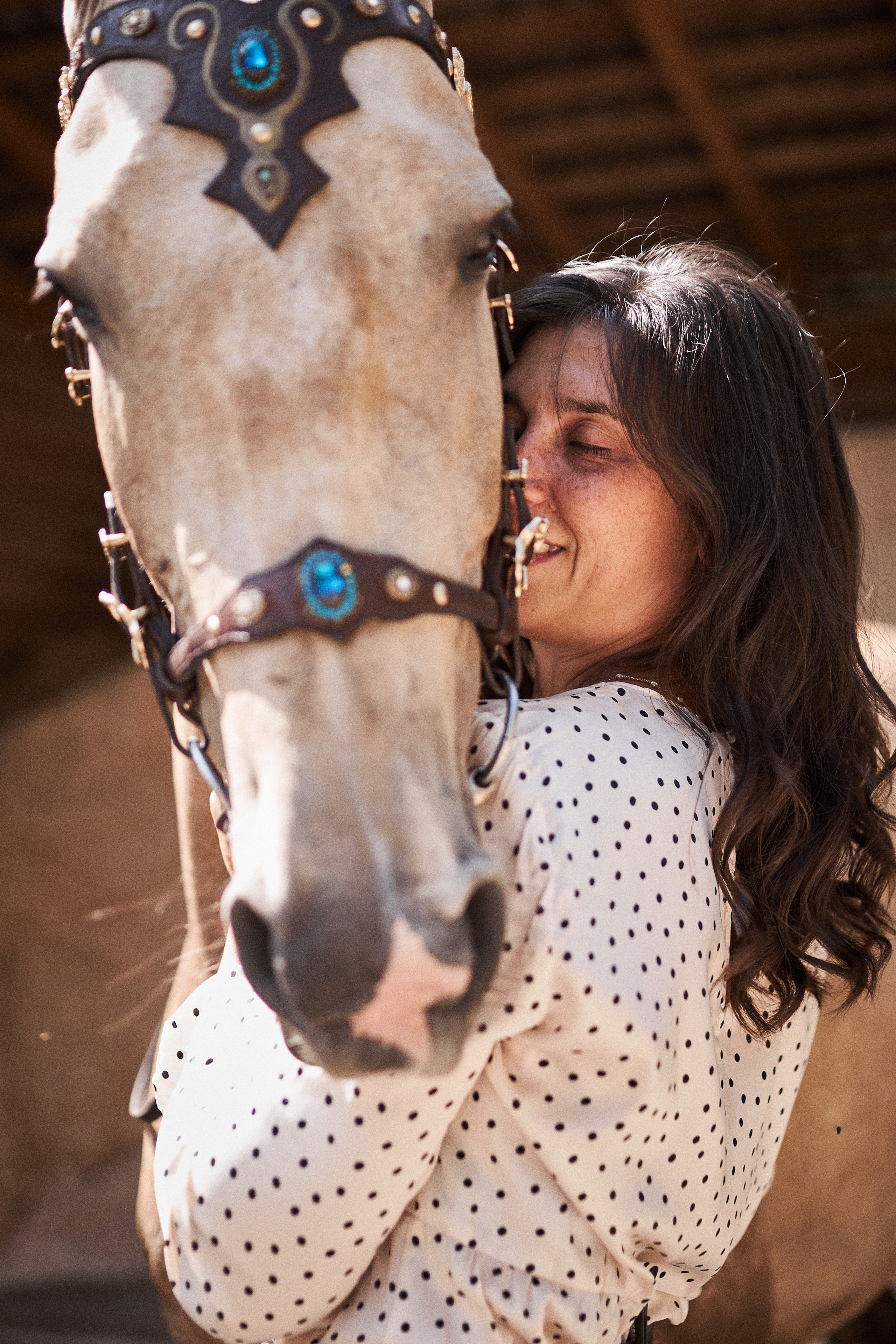Дарья и ахалтекинцы. Конный клуб Каприоль. Фотосессии с лошадьми в Москве, Новосибирске