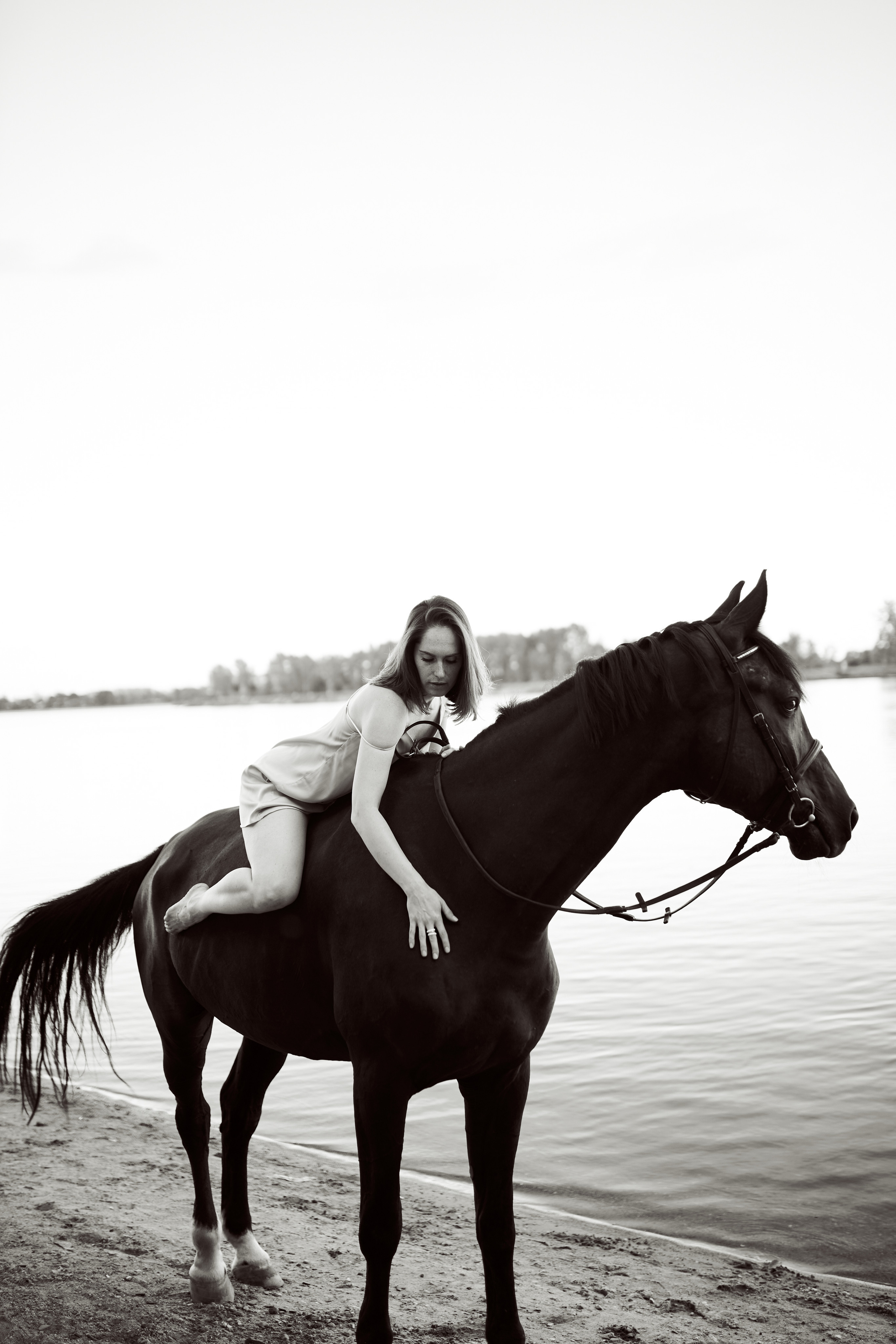 Олеся и Восторг. Фотосессии с лошадьми в Москве, Новосибирске