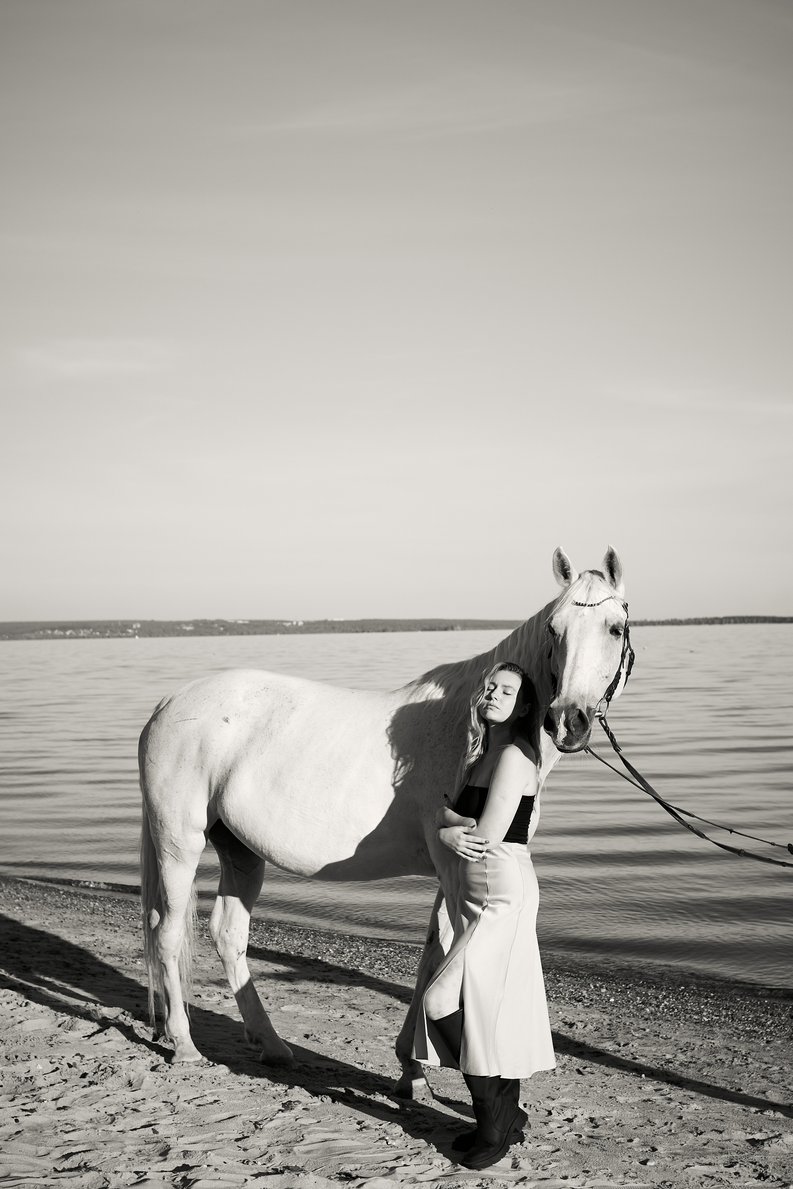 Анастасия и Аруна. Фотосессии с лошадьми в Москве, Новосибирске