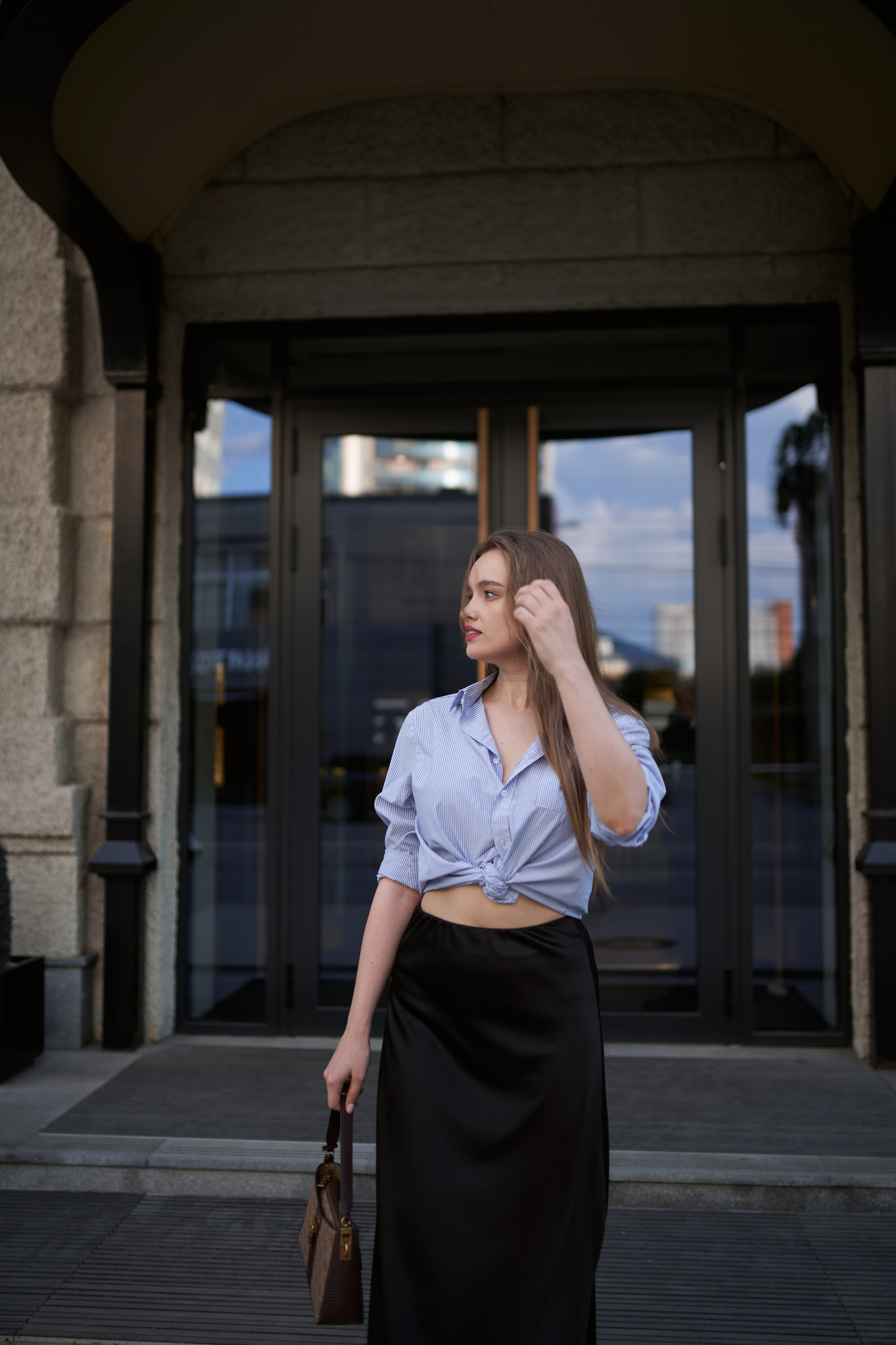 Екатерина. Городская среда. Фотосессии с лошадьми в Москве, Новосибирске