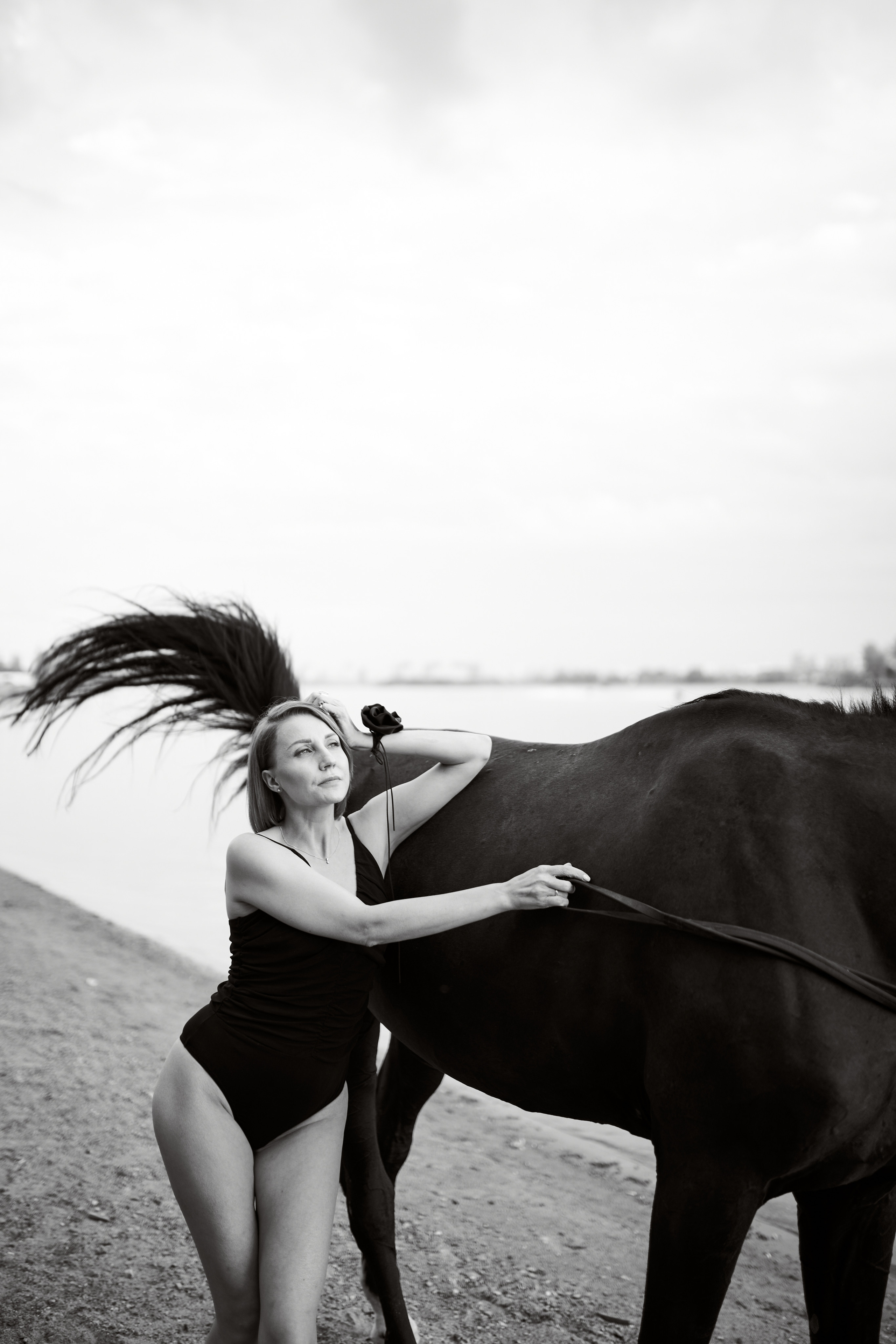 Екатерина и Восторг. Фотосессии с лошадьми в Москве, Новосибирске