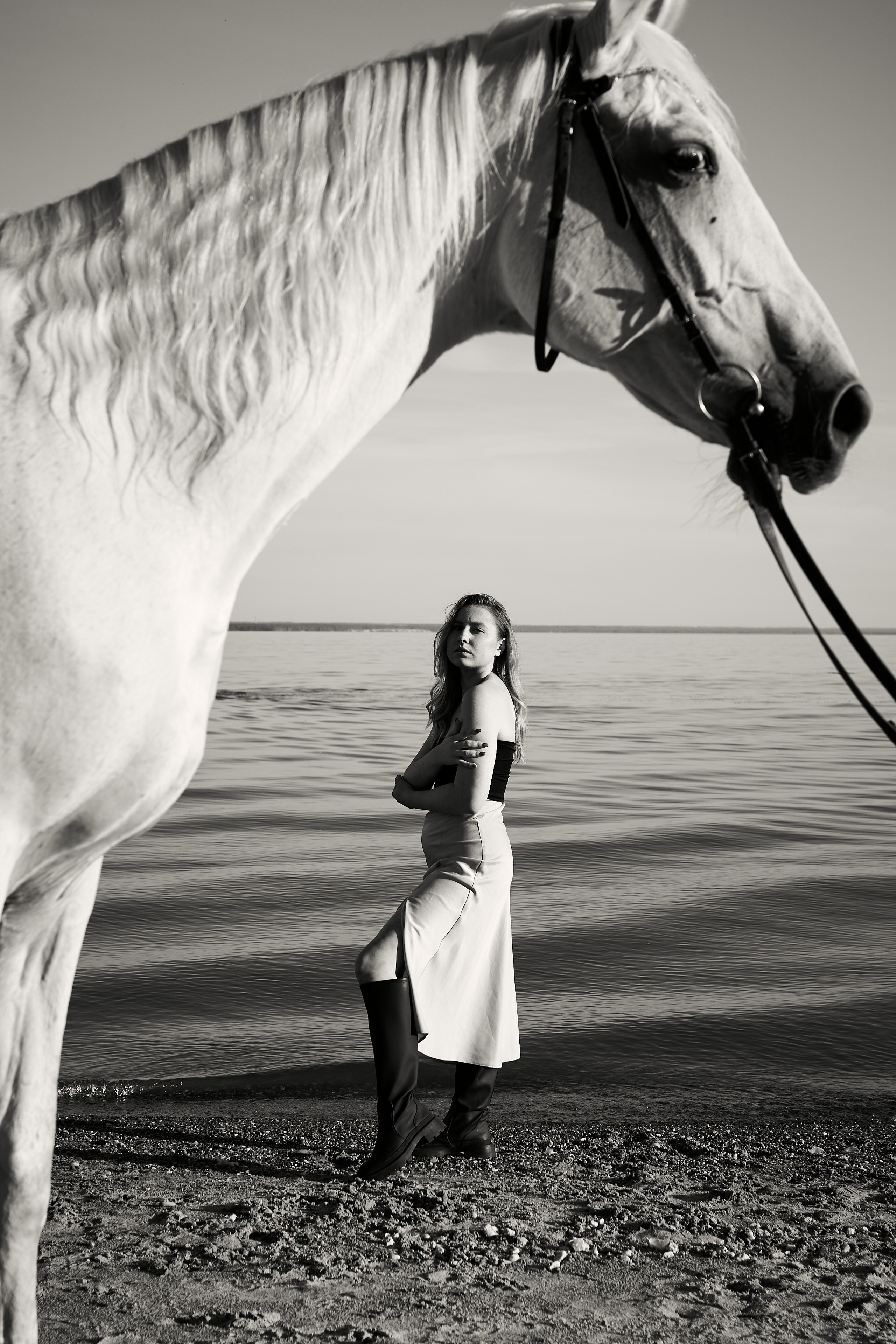 Анастасия и Аруна. Фотосессии с лошадьми в Москве, Новосибирске