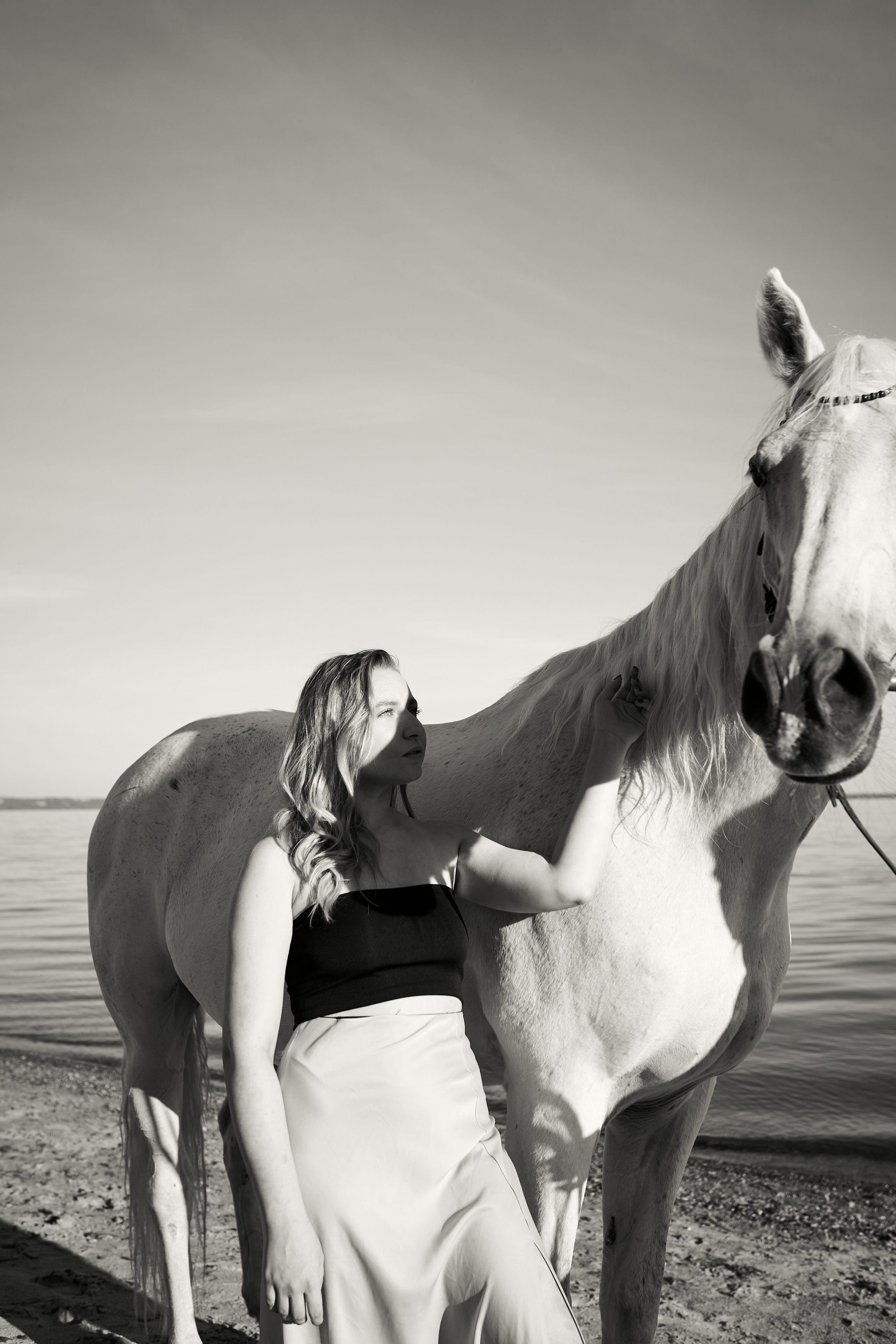 Анастасия и Аруна. Фотосессии с лошадьми в Москве, Новосибирске