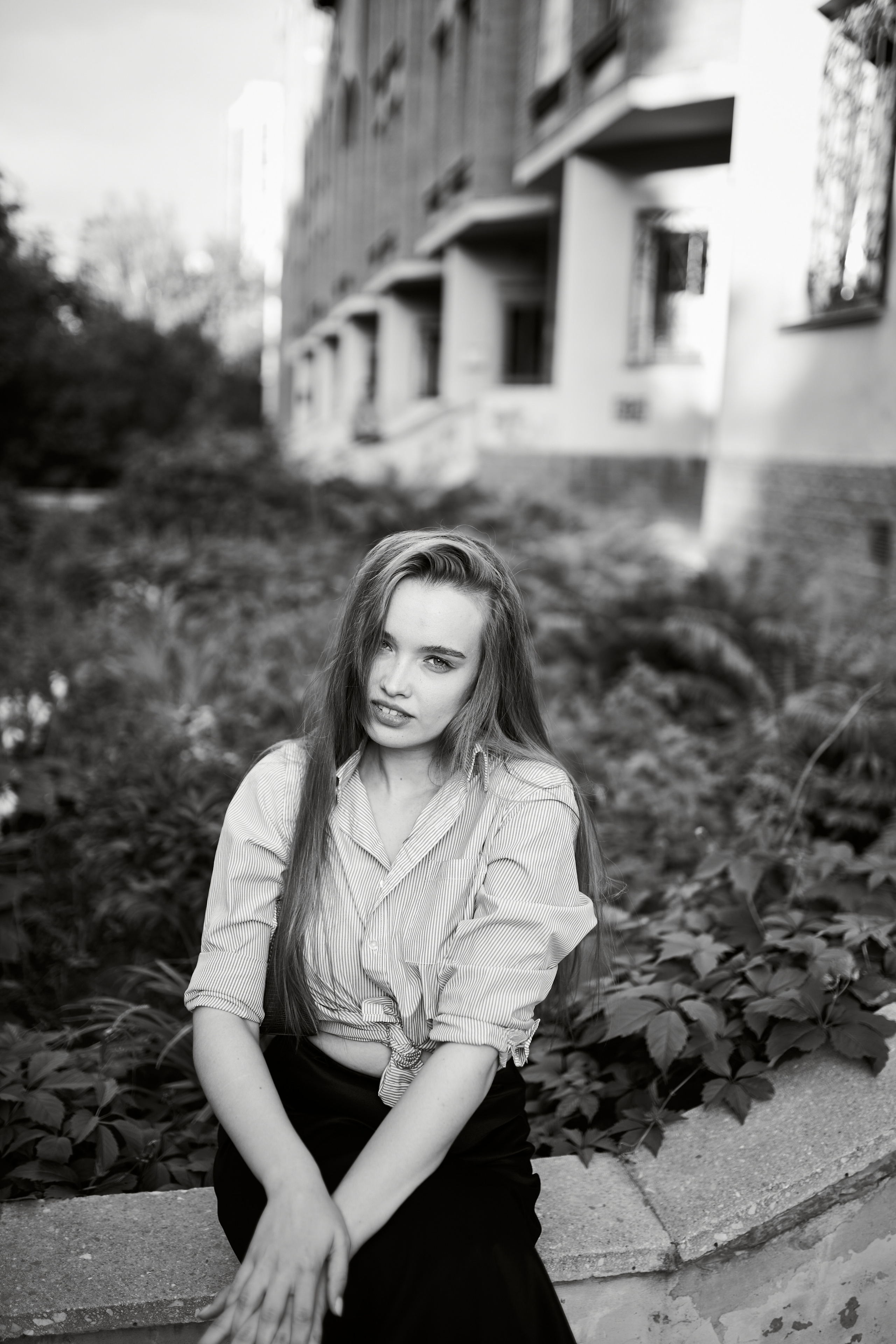 Екатерина. Городская среда. Фотосессии с лошадьми в Москве, Новосибирске