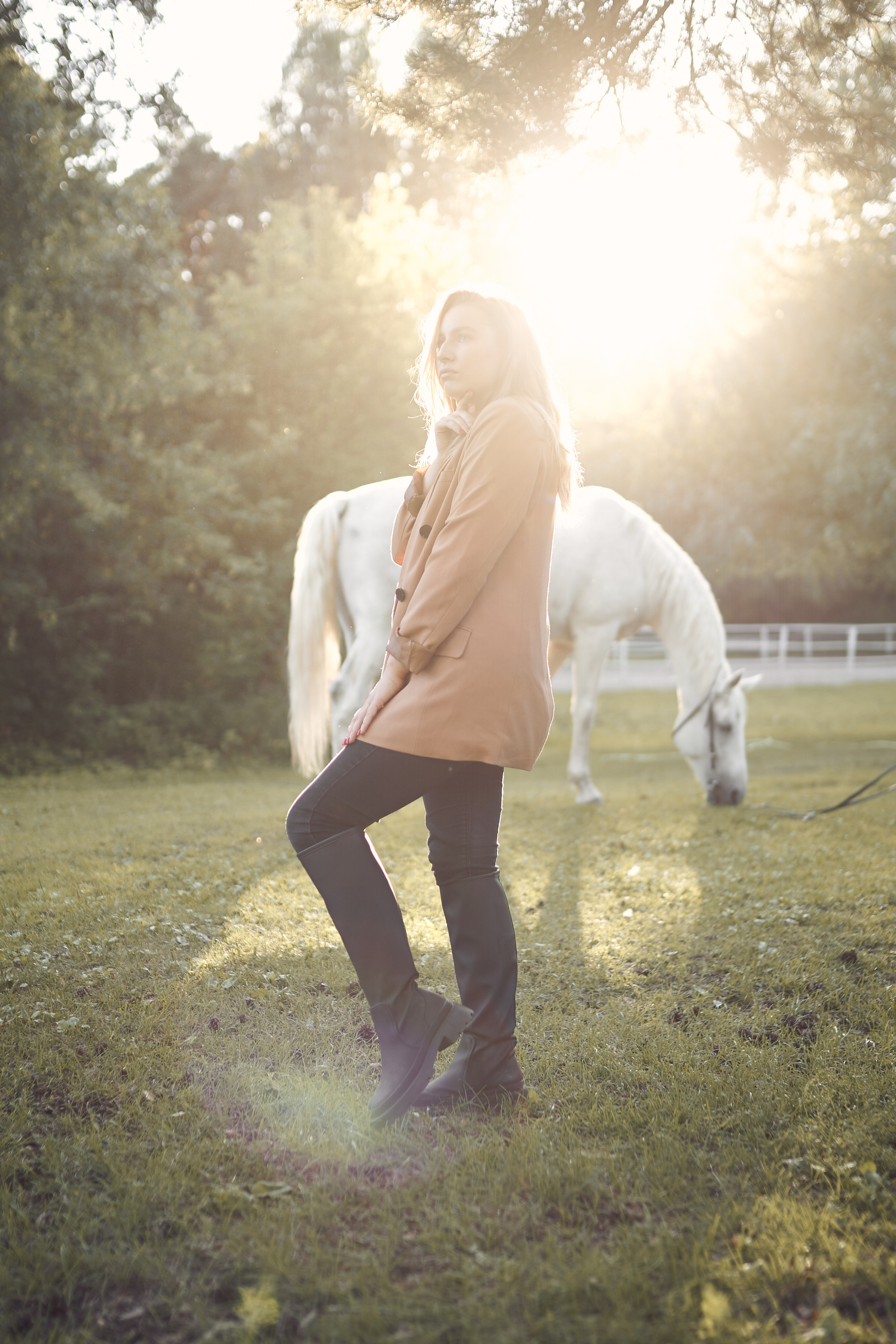 Анастасия и Аруна. Фотосессии с лошадьми в Москве, Новосибирске