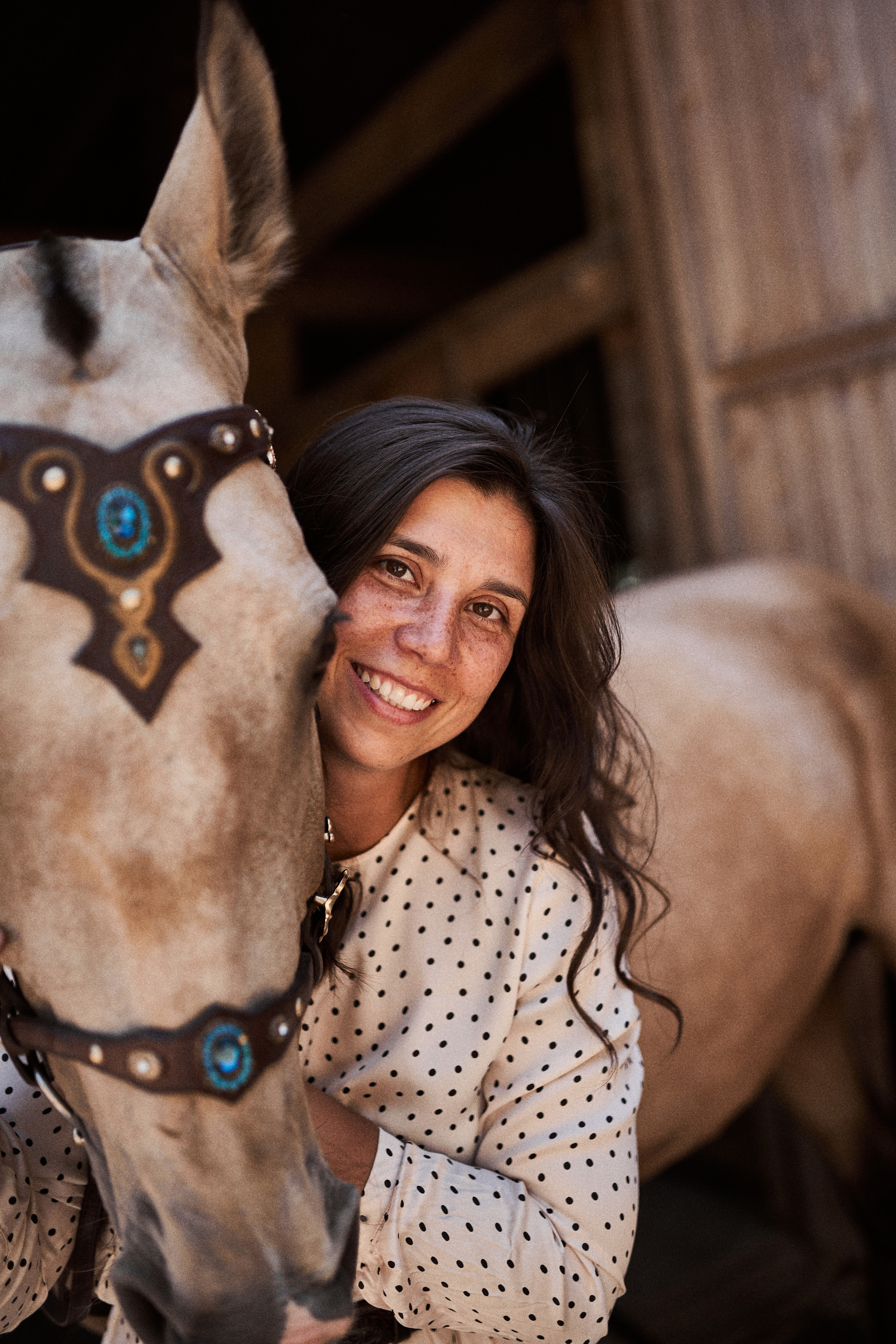 Дарья и ахалтекинцы. Конный клуб Каприоль. Фотосессии с лошадьми в Москве, Новосибирске