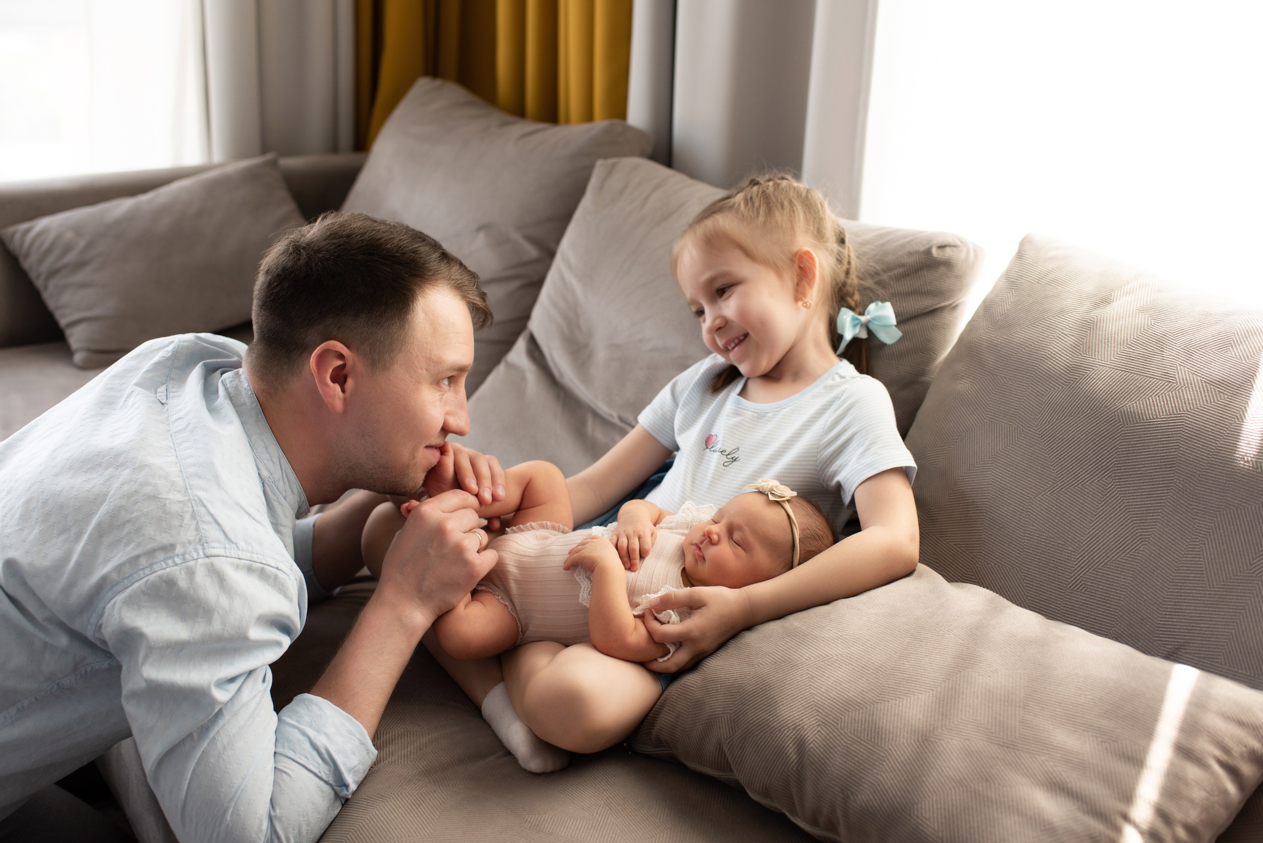 Домашние съемки (Лайфстаил). Семейный, детский фотограф в Москве Дегтярева Анастасия