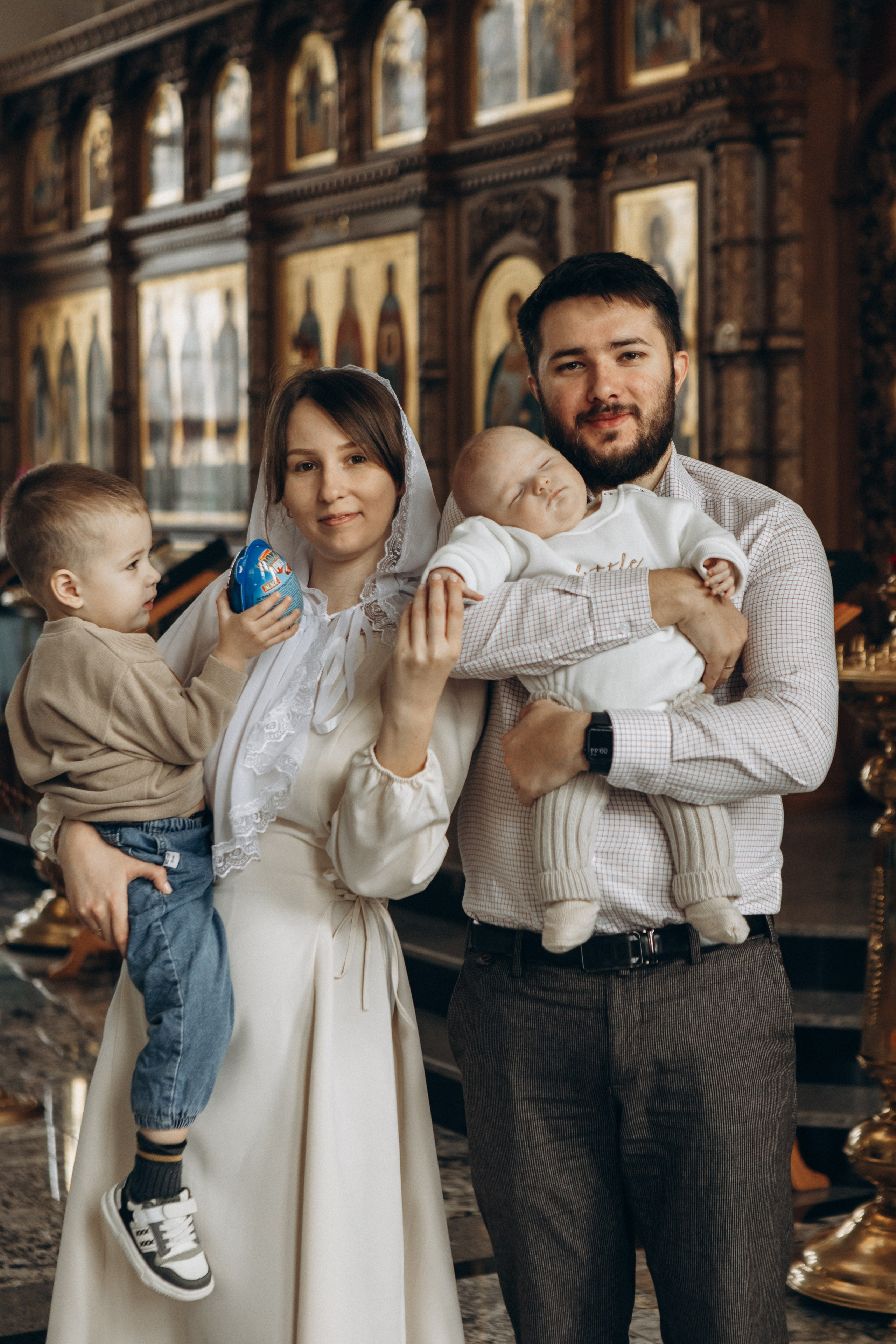 Крещение Дмитрия. Семейный фотограф в Краснодаре Виктория Кокоулина