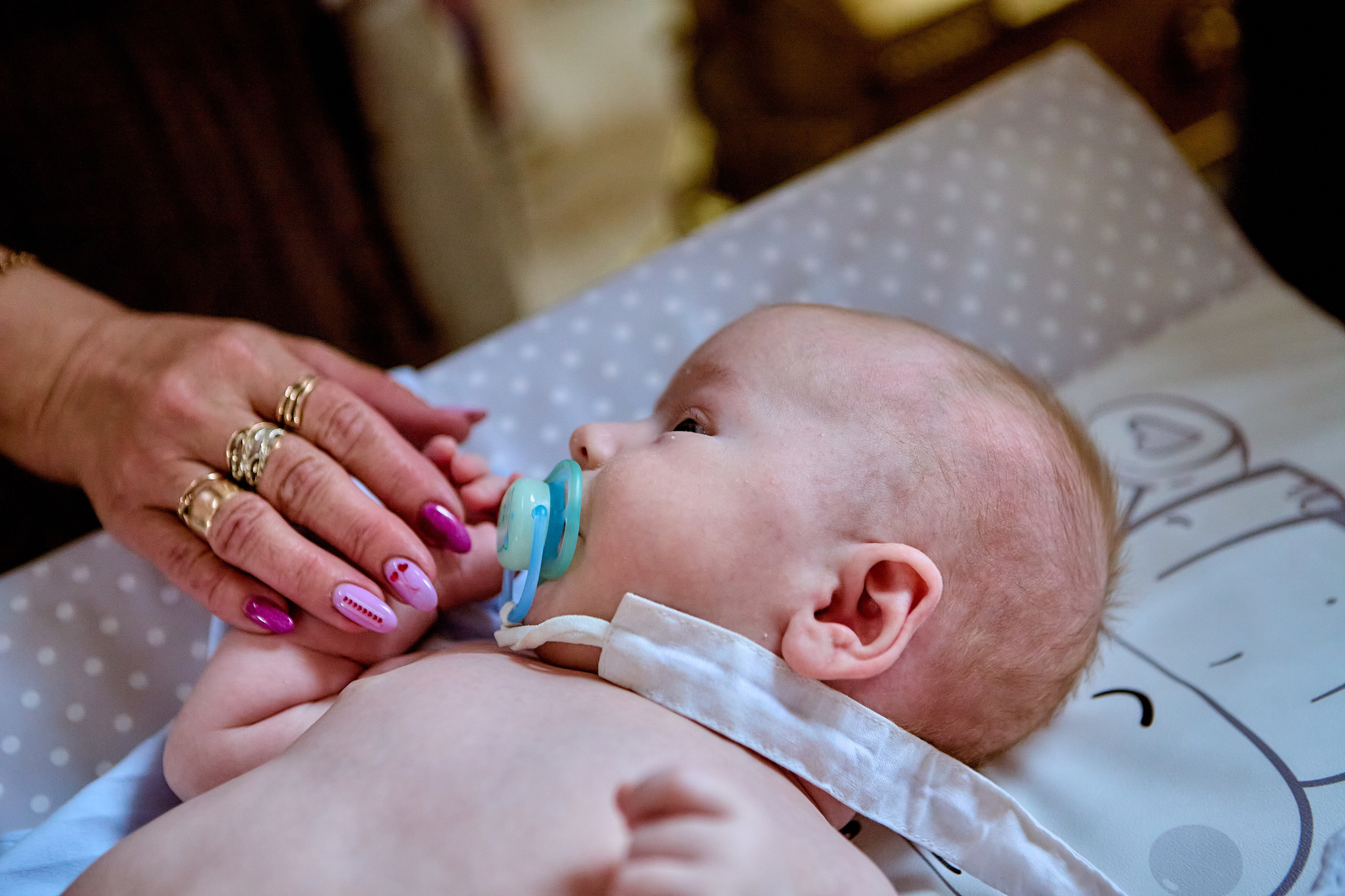 Таинство Крещения младенца Марка