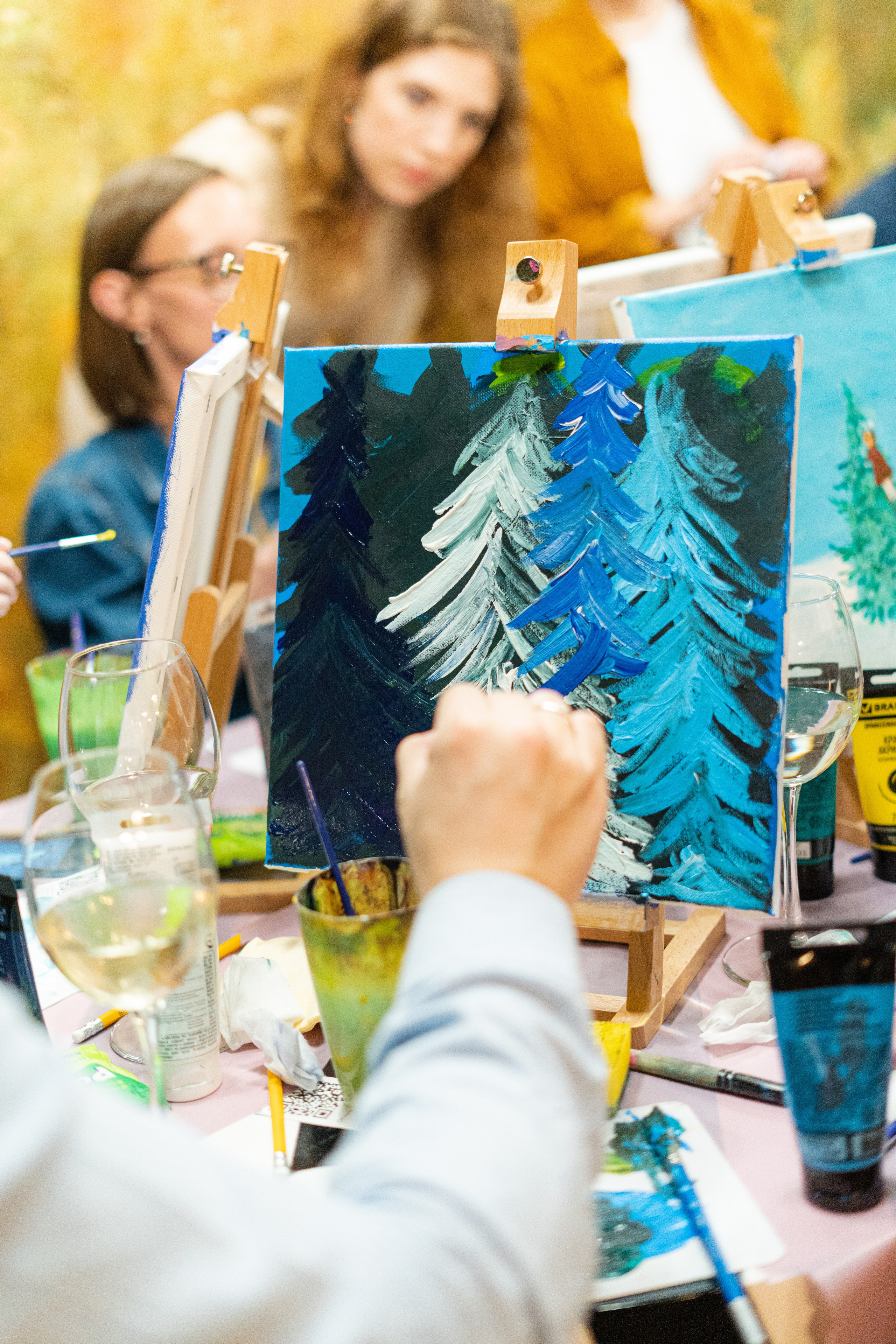 Корпоратив Teach Me Art 2. Портретный фотограф в Москве и Санкт-Петербурге Арина Чех