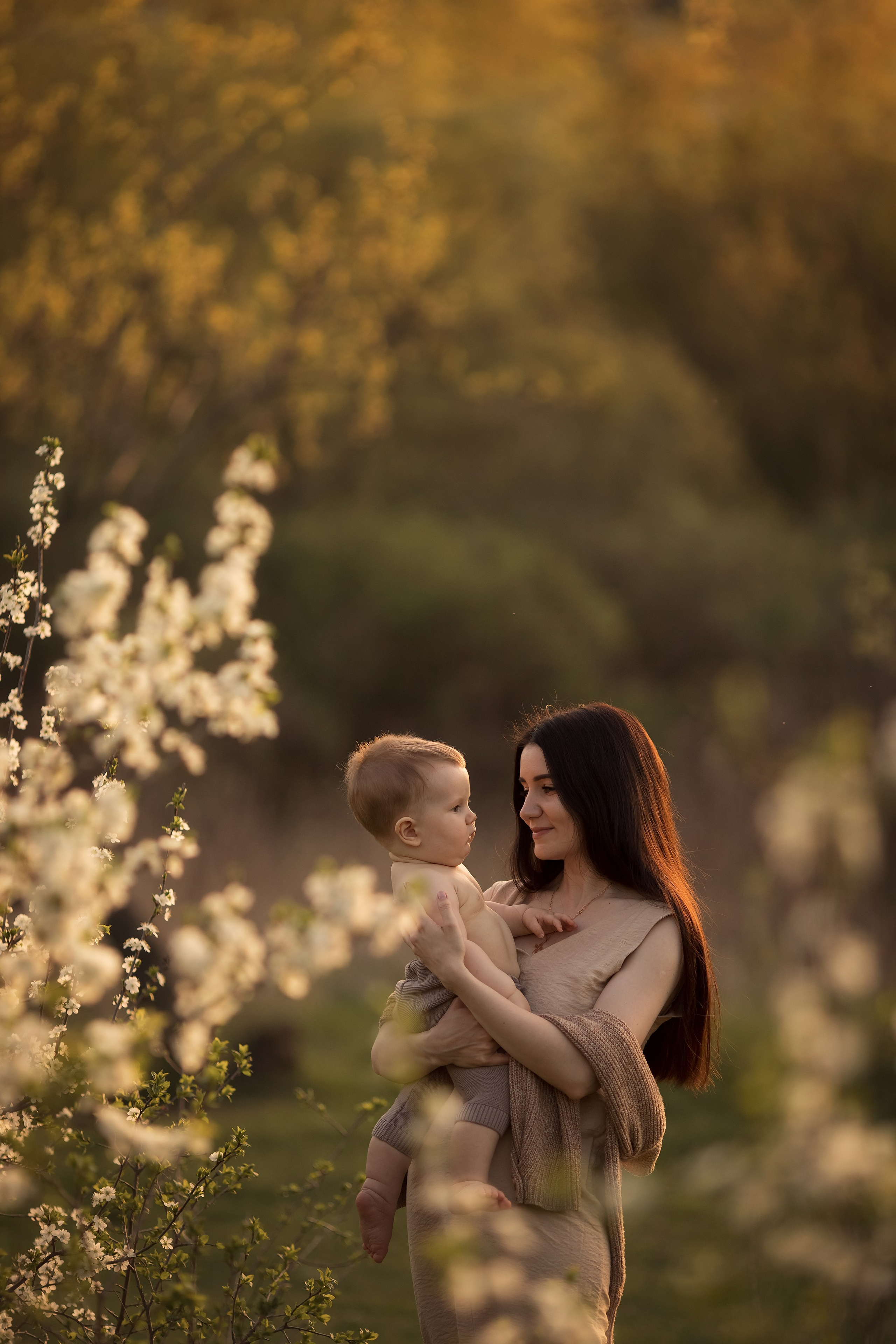 Первая весна. Семейный и детский фотограф в Саратове Полина Коткина