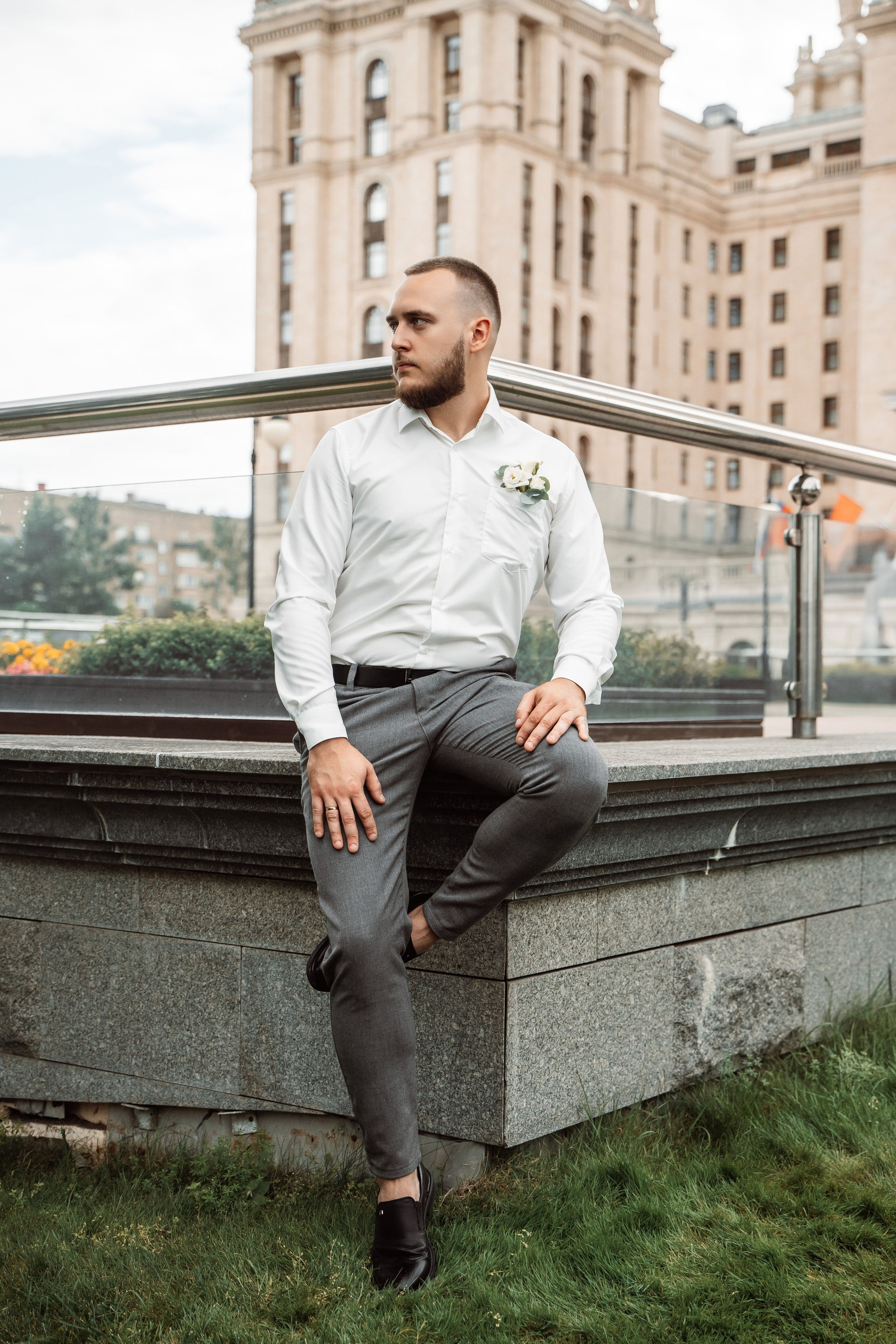 Елена и Александр. Регистрация и прогулка. Фотограф и видеограф в Москве и Московской области Мария Вишня