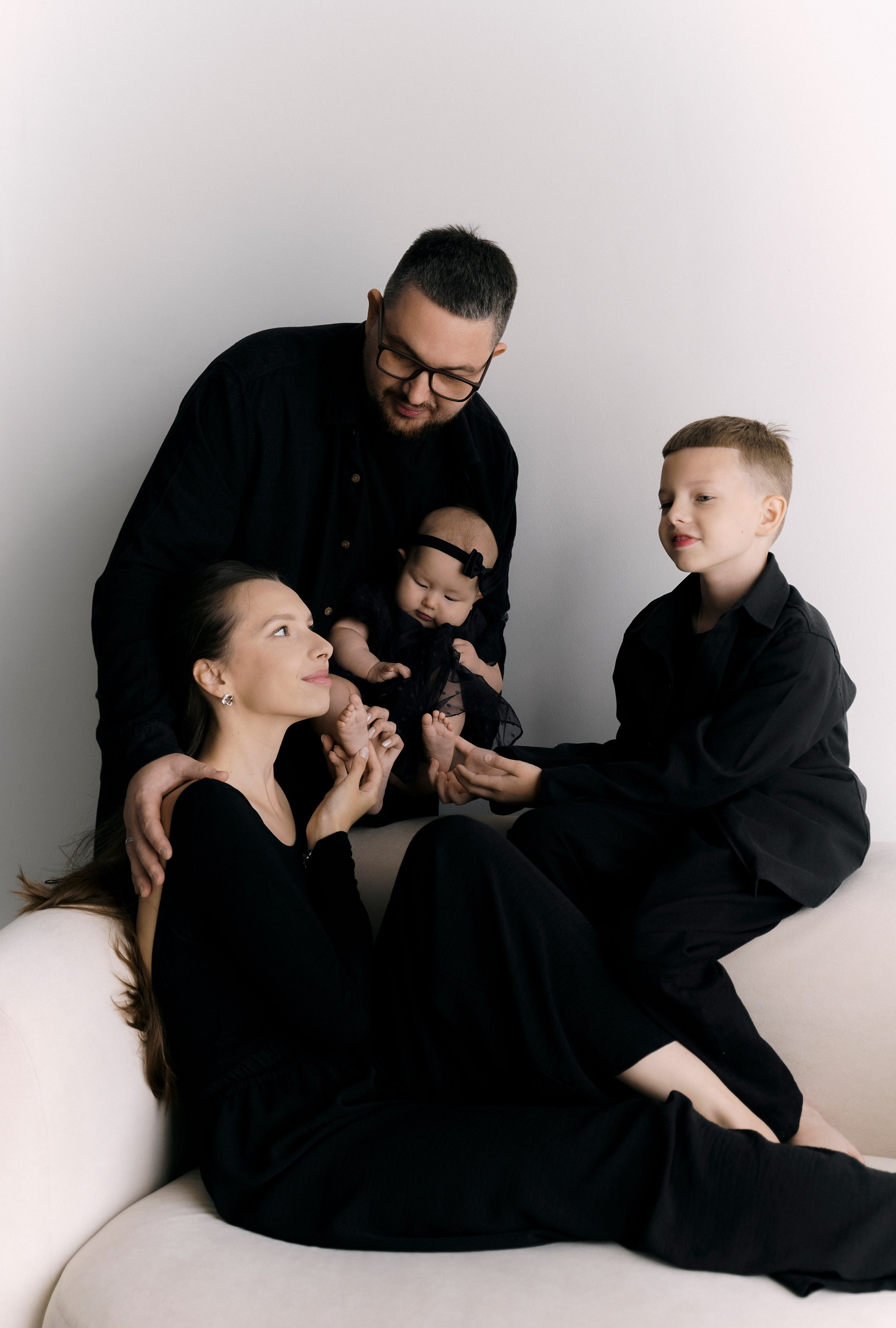 Лиза и ее семья. Фотограф Регина С