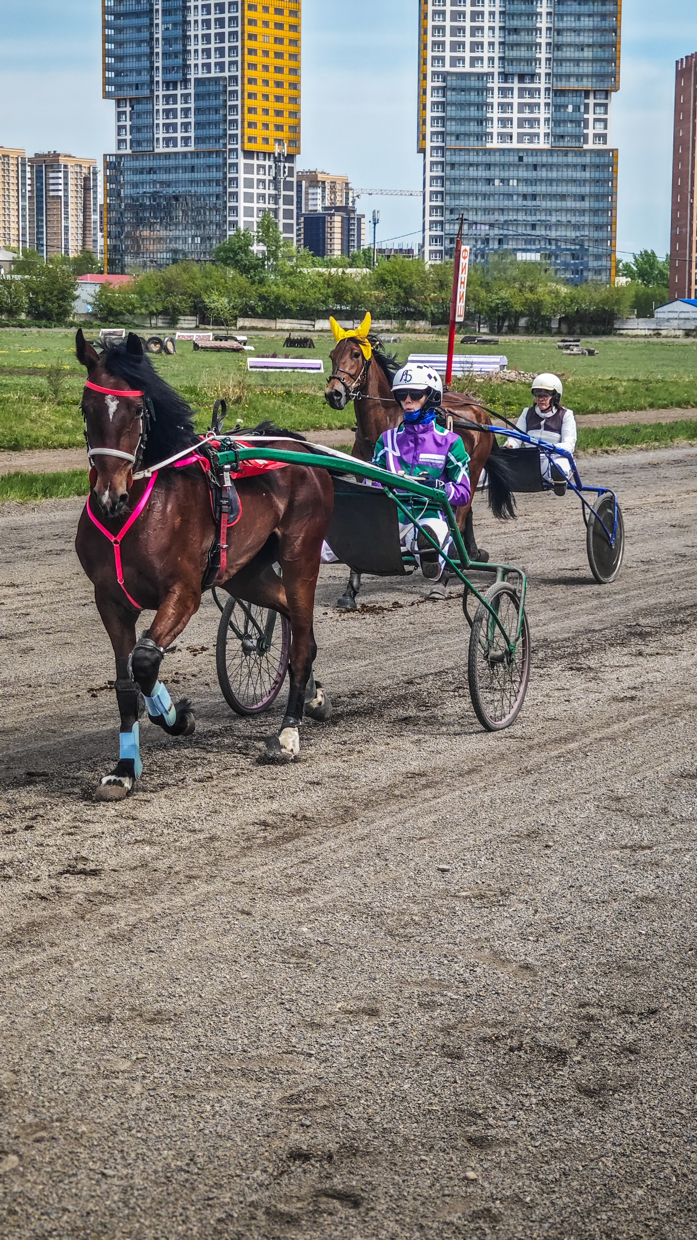 Красноярский ипподром. Открытие сезона 2025. Игорь Урывский. Фотограф Красноярск