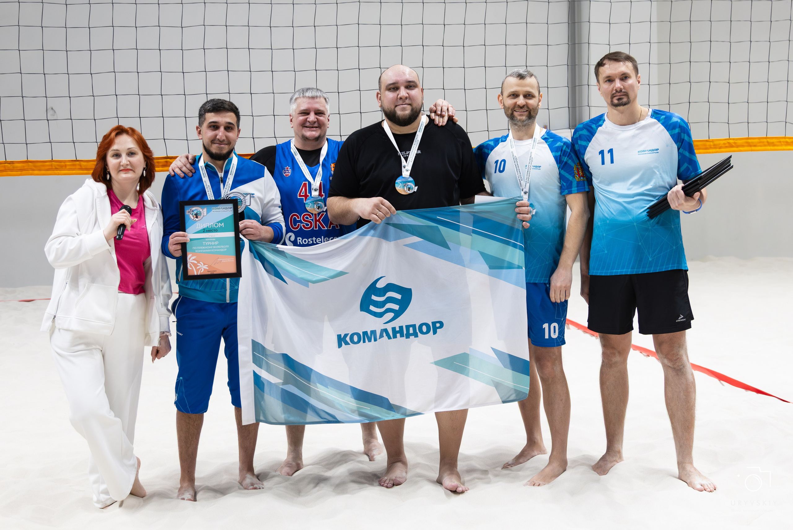 Турнир по пляжному волейболу ГК Командор. Игорь Урывский. Фотограф Красноярск