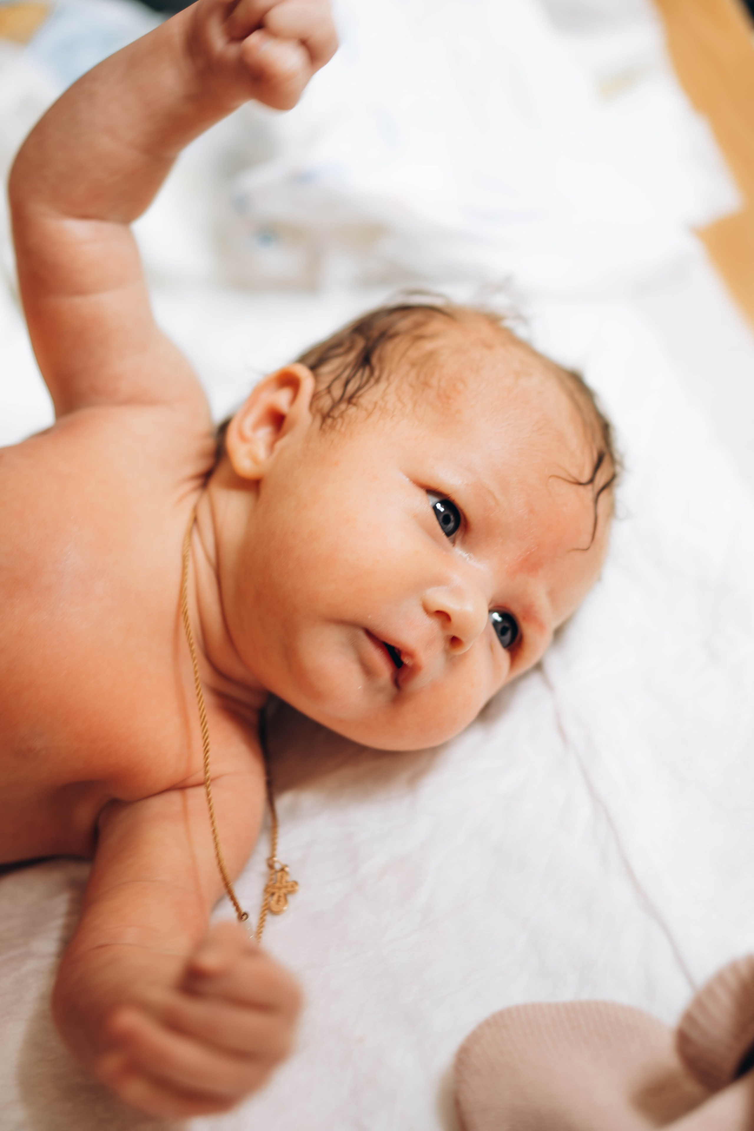 Крещение Миропии Лихов переулок ПСТГУ. Фотограф Москва Валерия Веденина