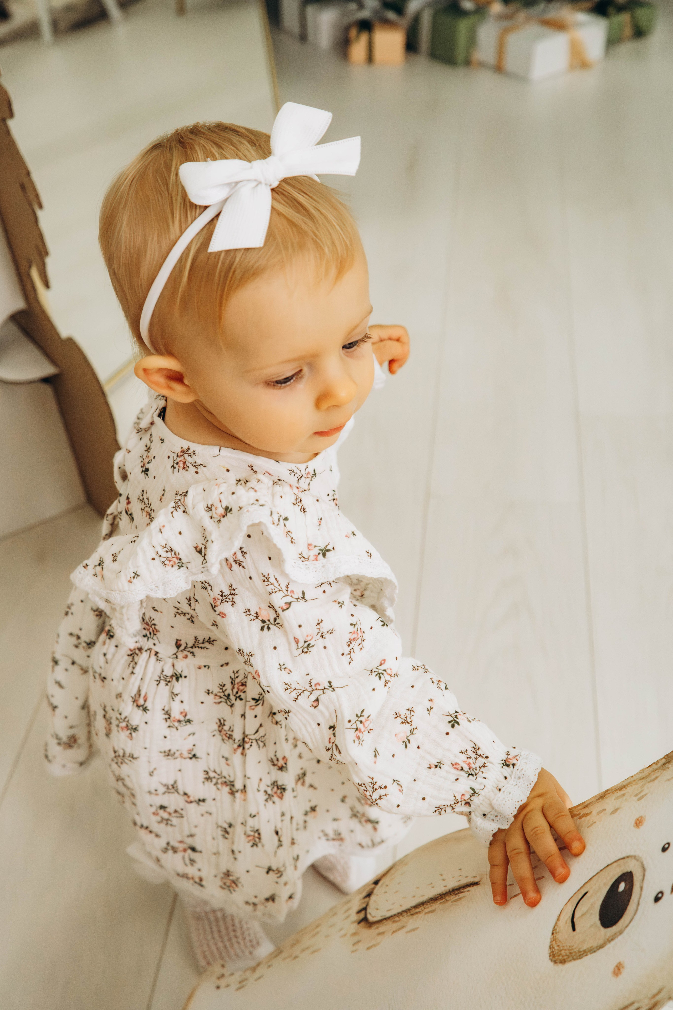 Съемка на годик малышки. Студия «LuLu». Фотограф Москва Валерия Веденина