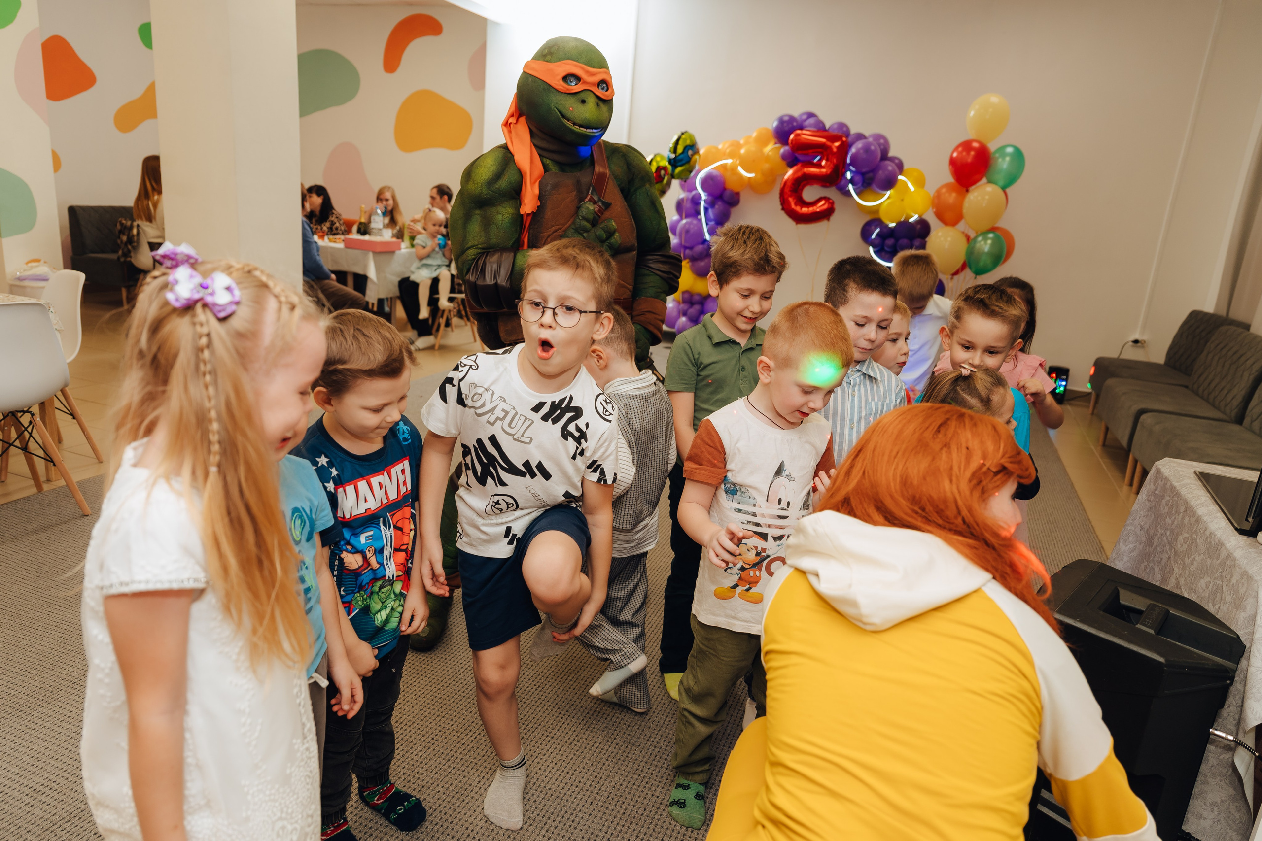 Праздник Матвея Мультифокс. Детский и семейный фотограф Катерина Мишина
