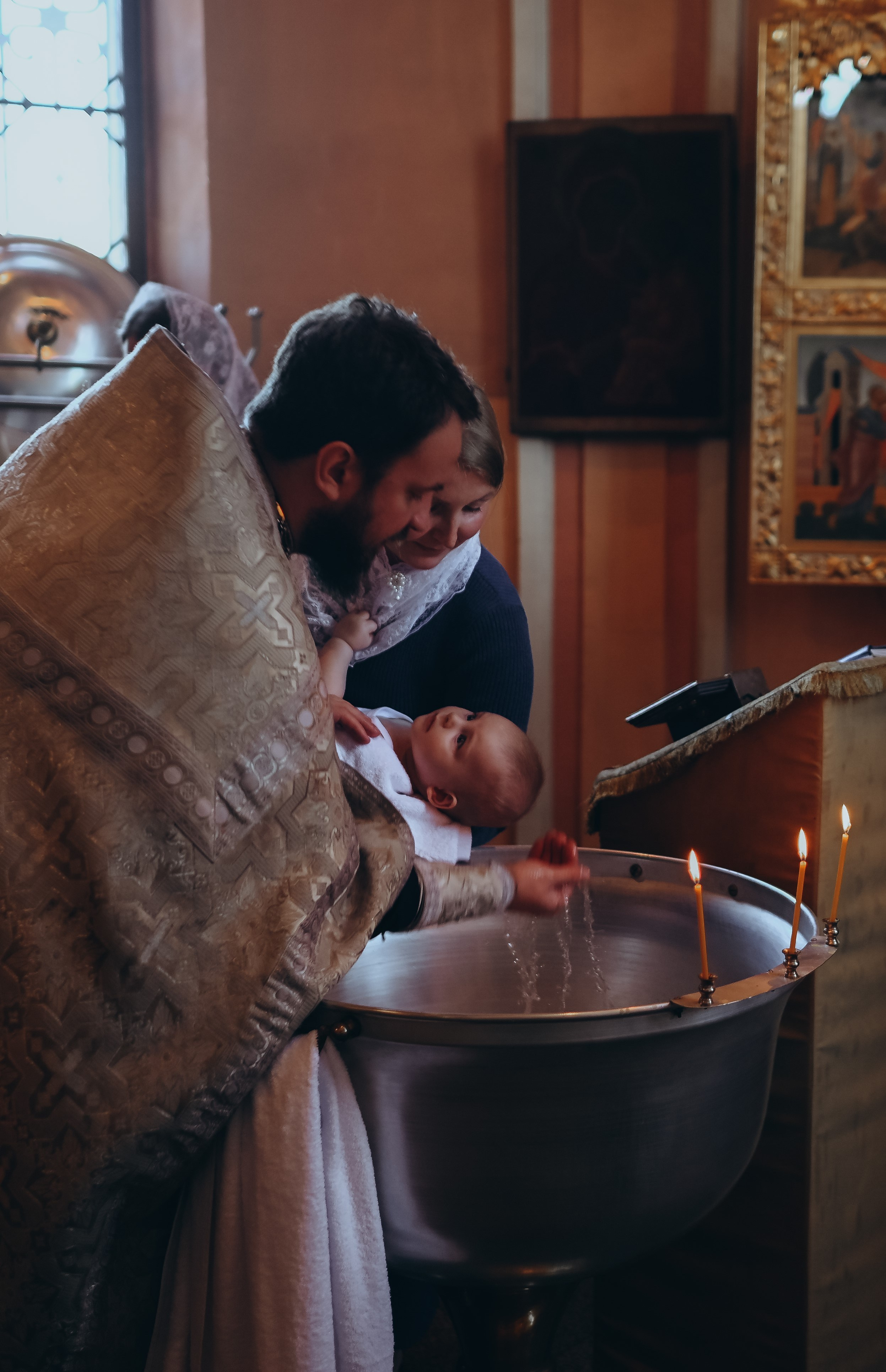 Крещение Любочки. Семейный и свадебный фотограф в Санкт-Петербурге Яна