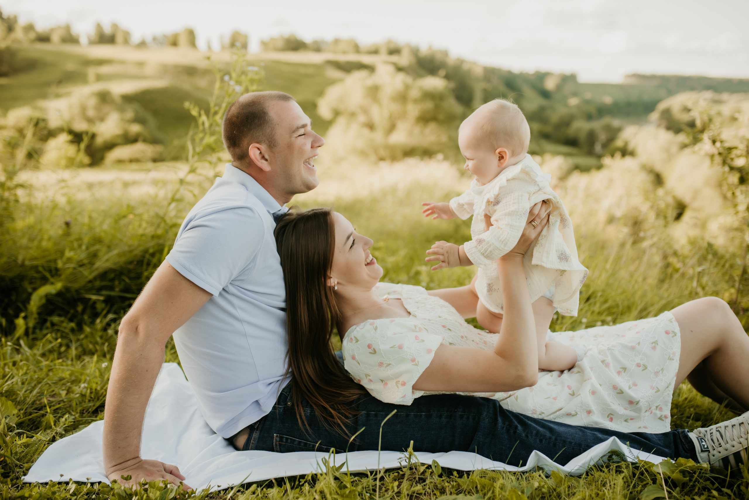 Катя, Аня и Женя. Свадебный, семейный и портретный фотограф в Суворове Анастасия Седыкин