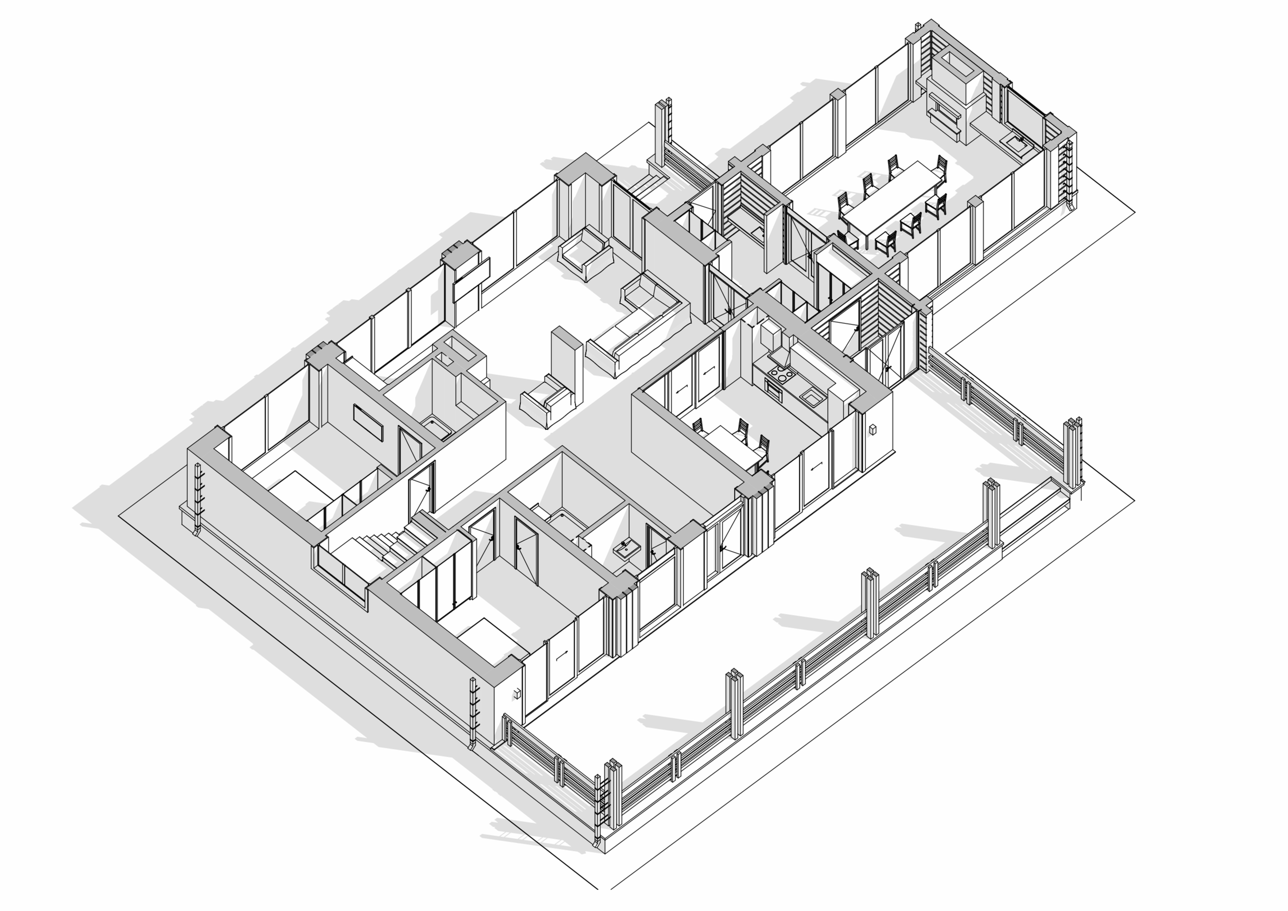 Современное шале в горах Алтая. RASEN DESIGN. Архитектурные проекты зданий, интерьеров и благоустройства