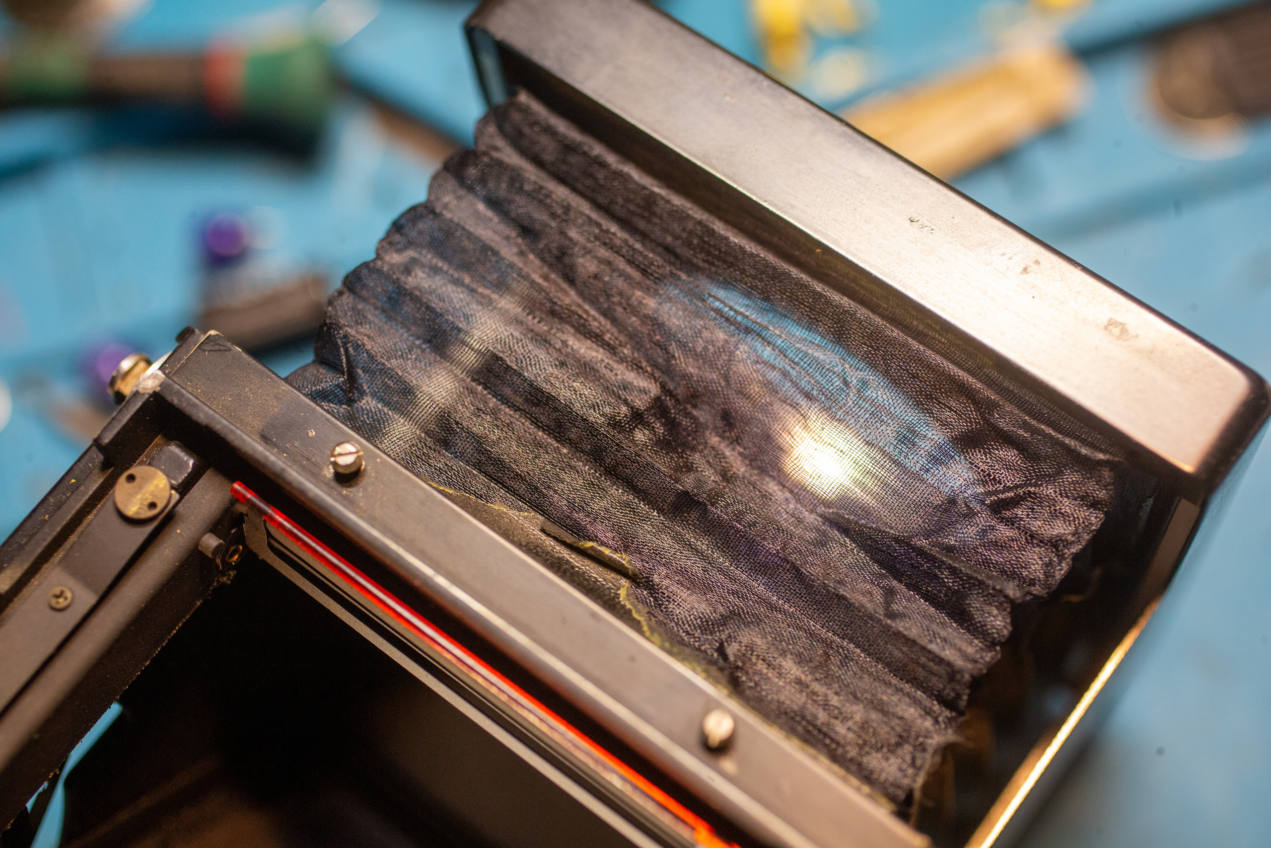 Mamiya RB замена меха ремонт 