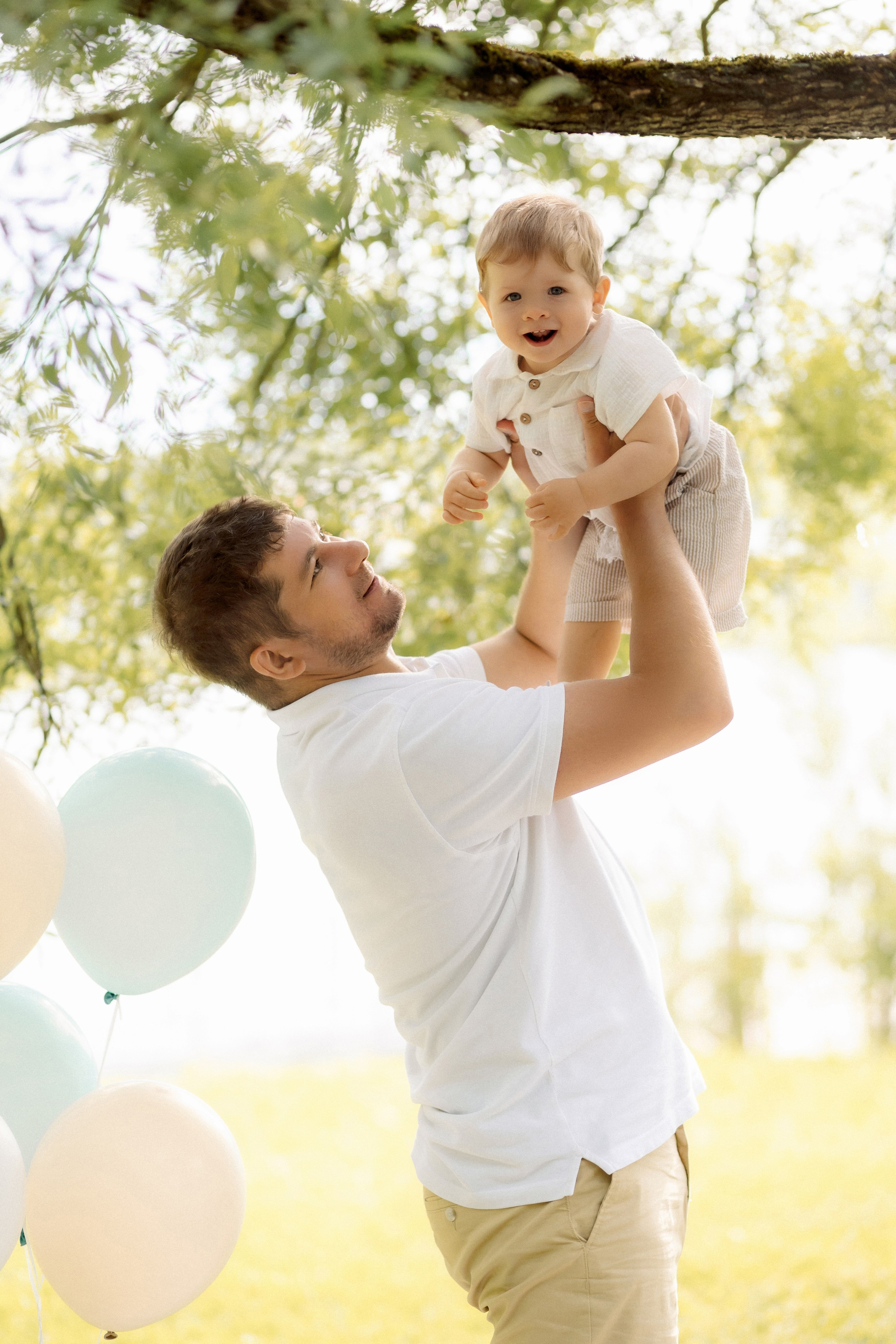 1 годик, фотосессия на природе. Зотова Алена — семейный и женский фотограф в Зеленограде